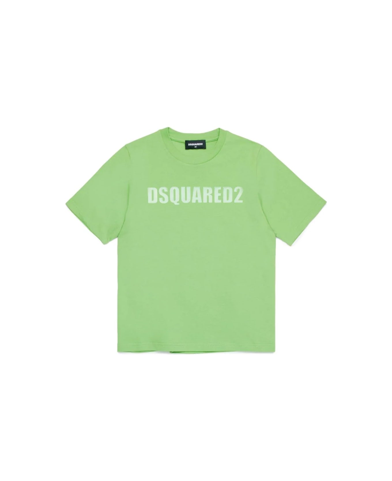 Dsquared2 T-shirt Con Stampa - Green Tシャツ＆ポロシャツ