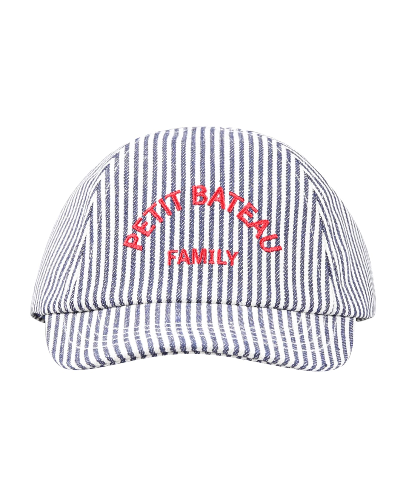 Petit Bateau Multicolor Hat For Baby Boy With "petit Bateau Family " Writing - Multicolor
