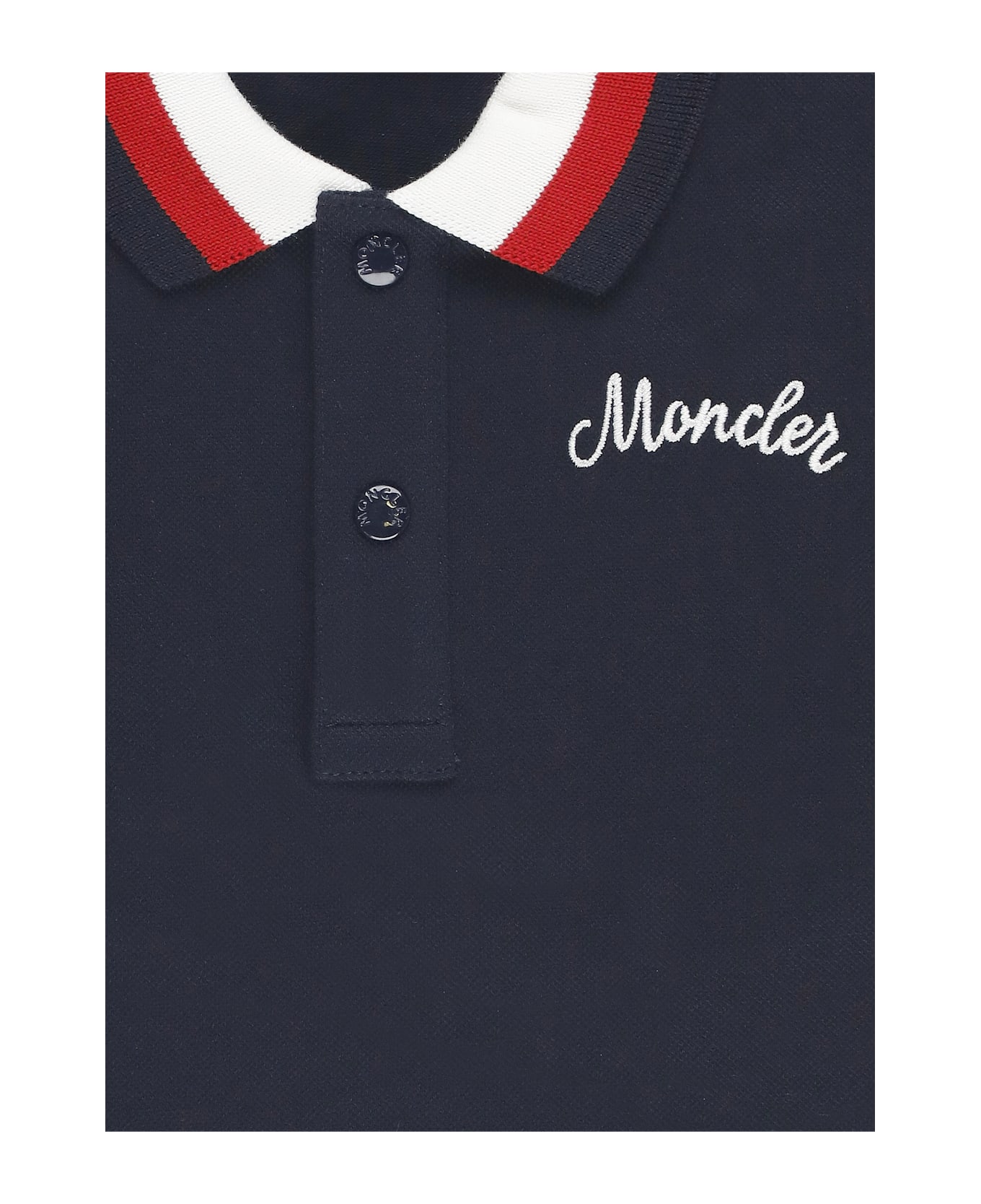 Moncler Logoed Shirt - Blue