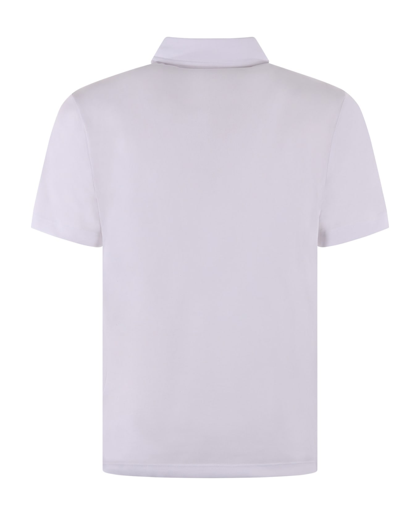 Blauer Polo Shirt - Bianco ポロシャツ