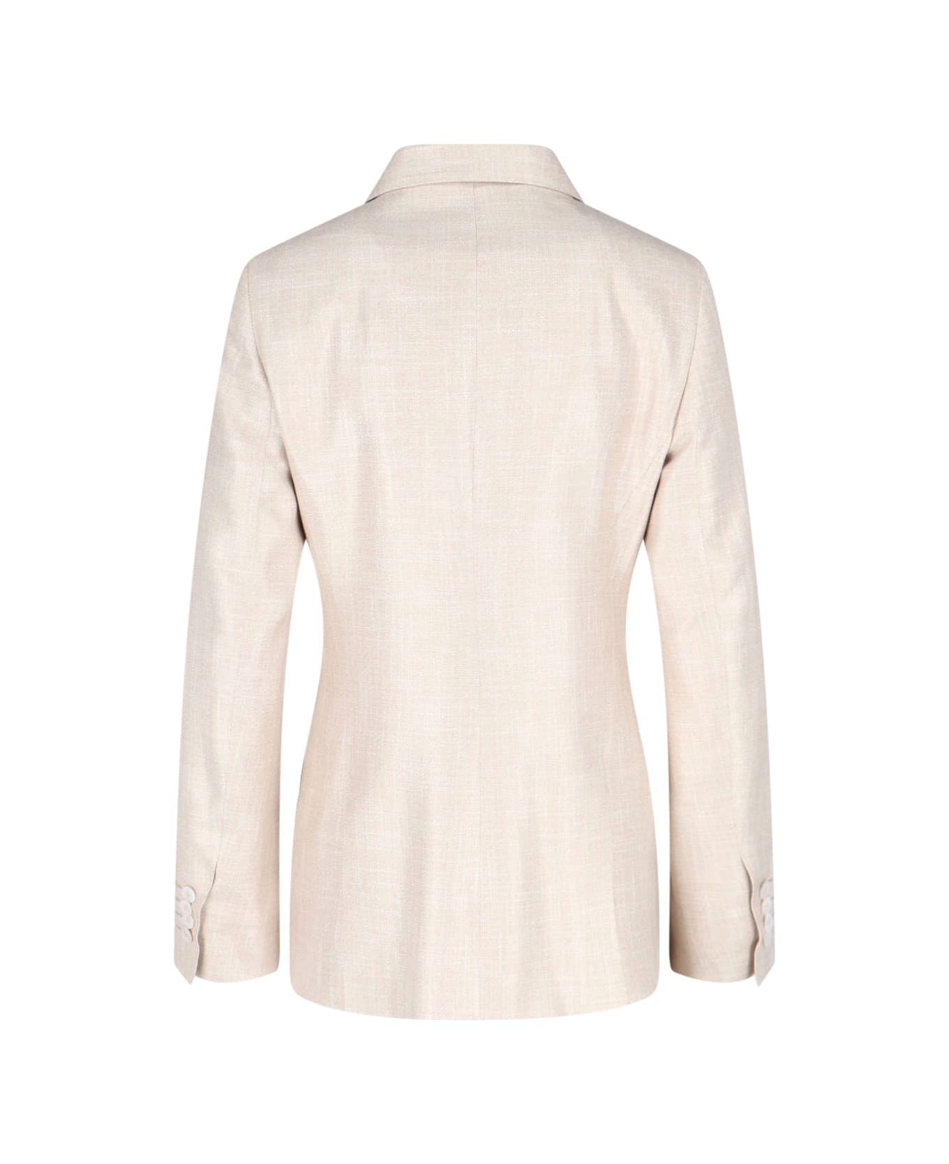Kiton Double-breasted Blazer - Beige