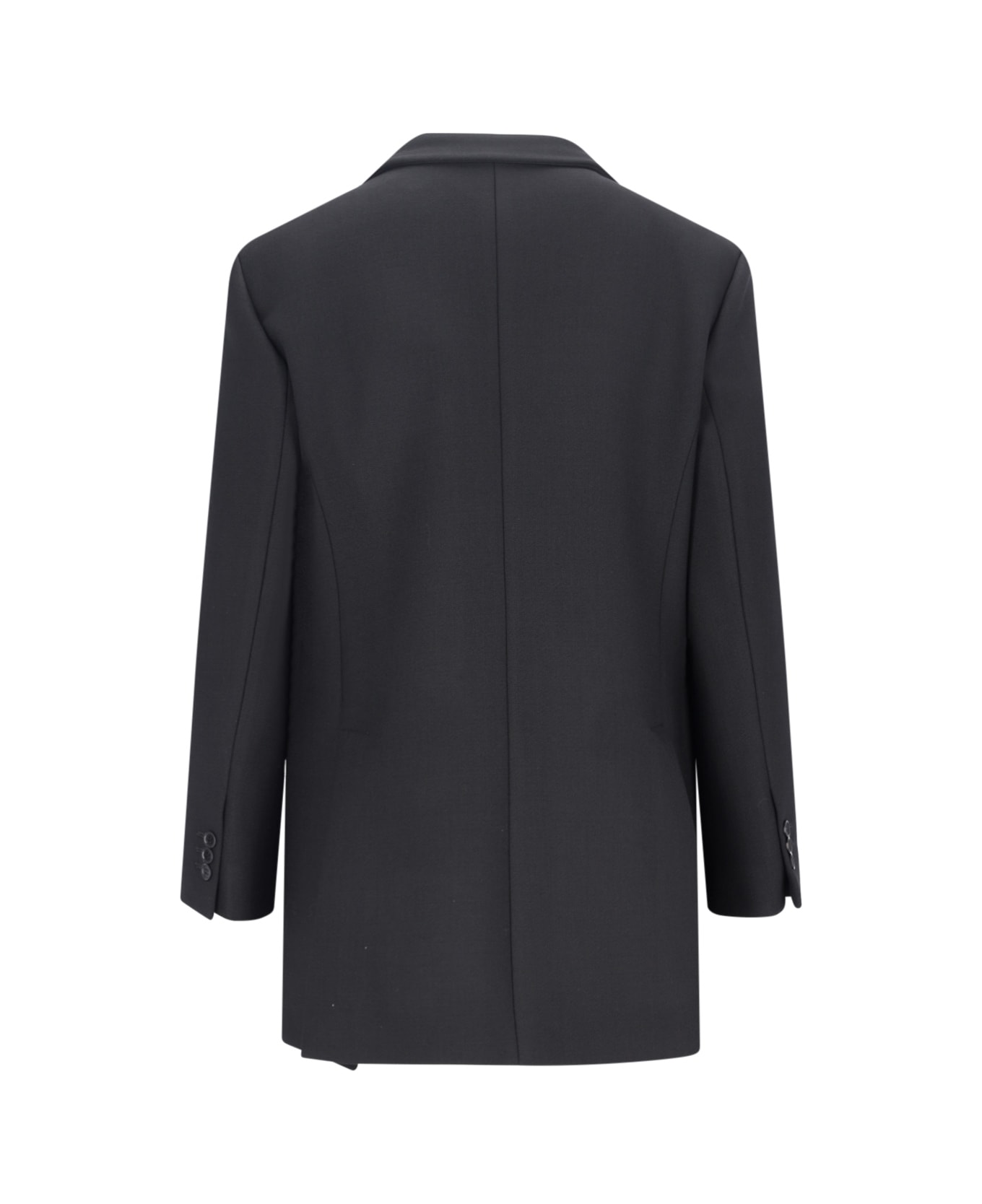 Parosh Double-breasted Blazer - Black  