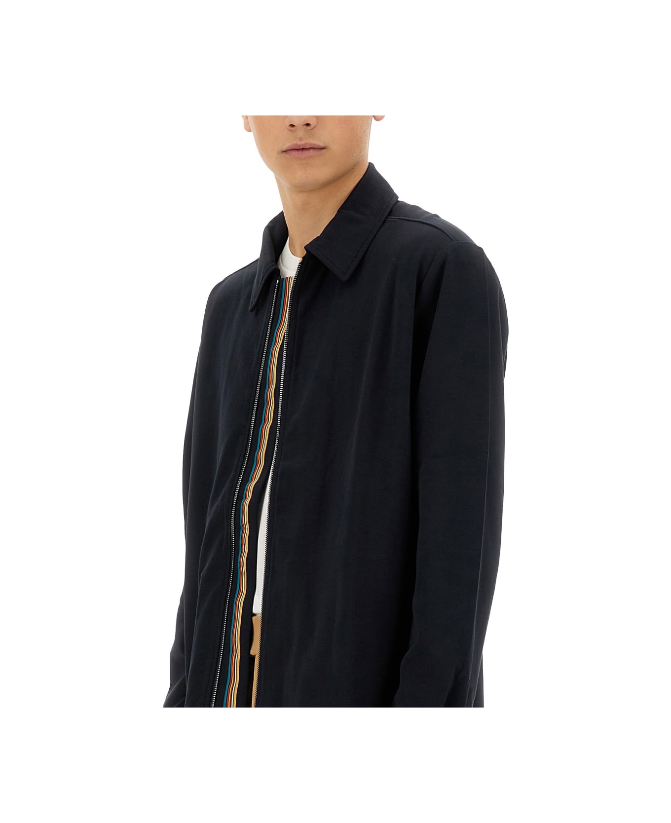 Paul Smith Shirt Jacket - BLUE