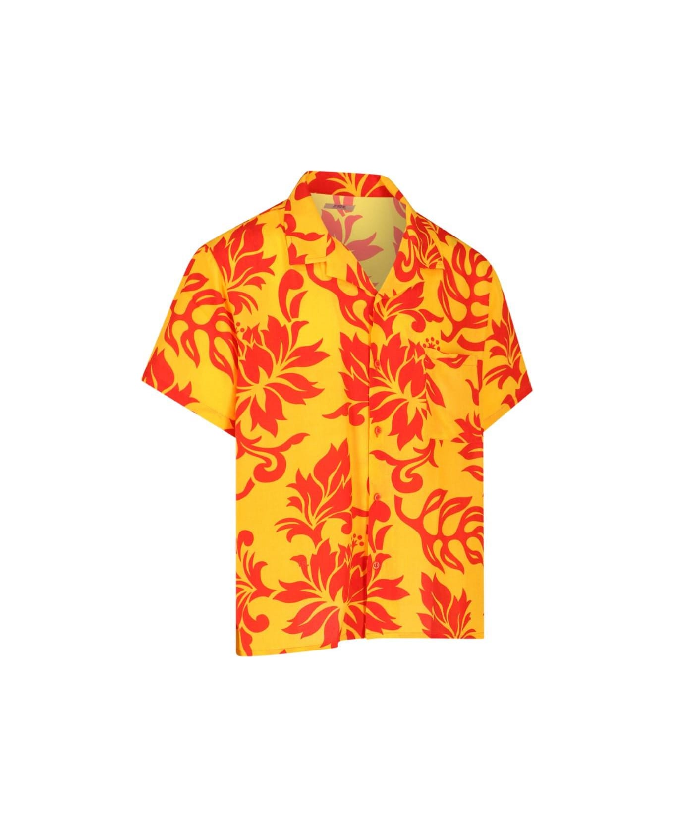 ERL Printed Shirt - Tropical flowers シャツ