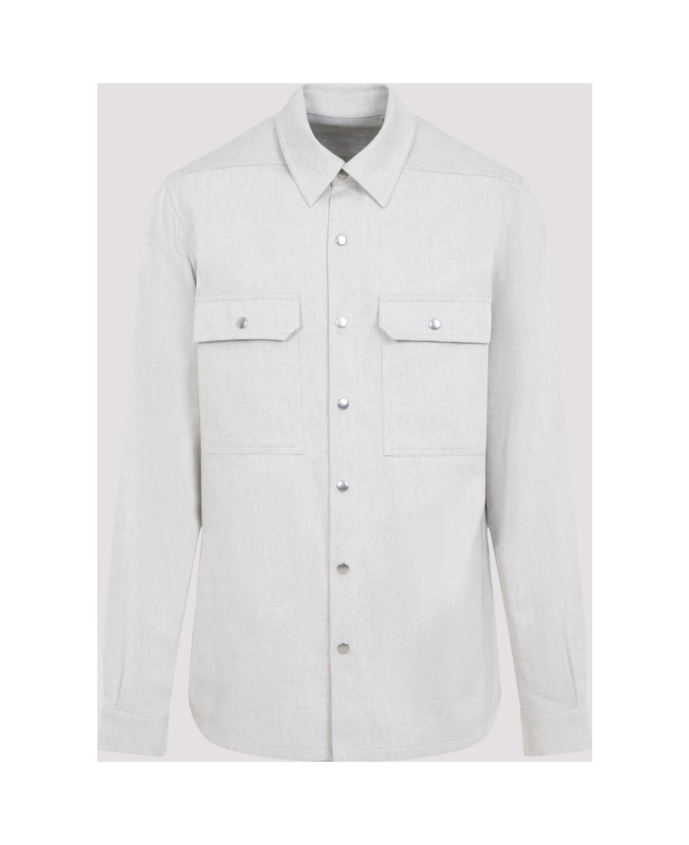 Rick Owens Cotton Outershirt - Dinge