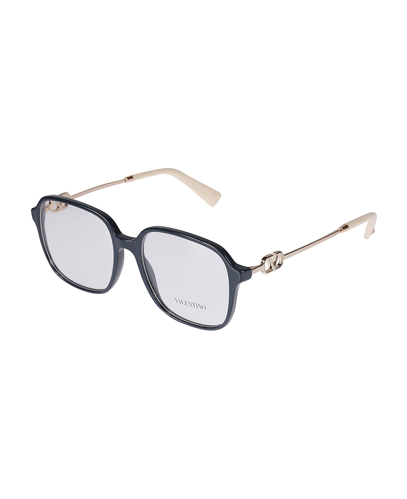 Valentino Eyewear Logo Sided Square Framed Glasses - 5034