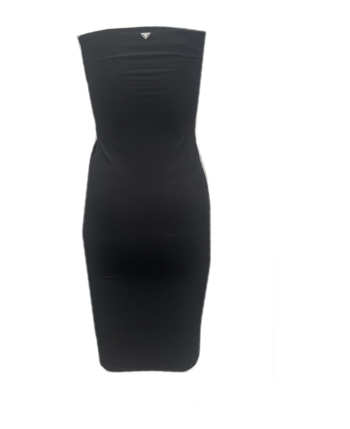 Prada Jersey Stretch Dress - Black