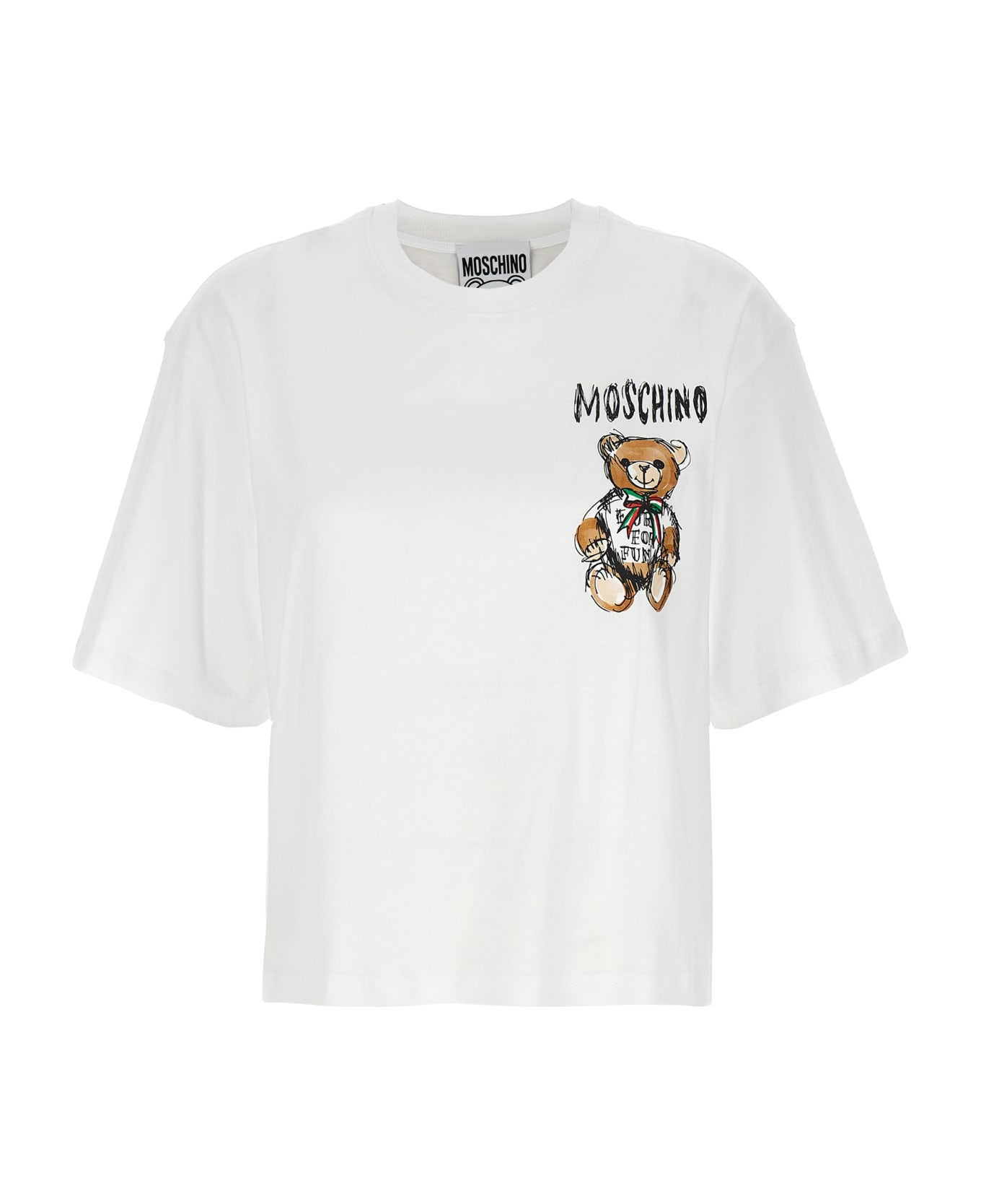 Moschino 'teddy Bear' T-shirt - White
