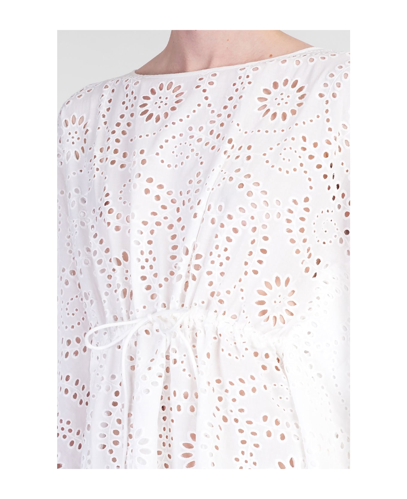 MC2 Saint Barth Iria Topwear In White Cotton - white