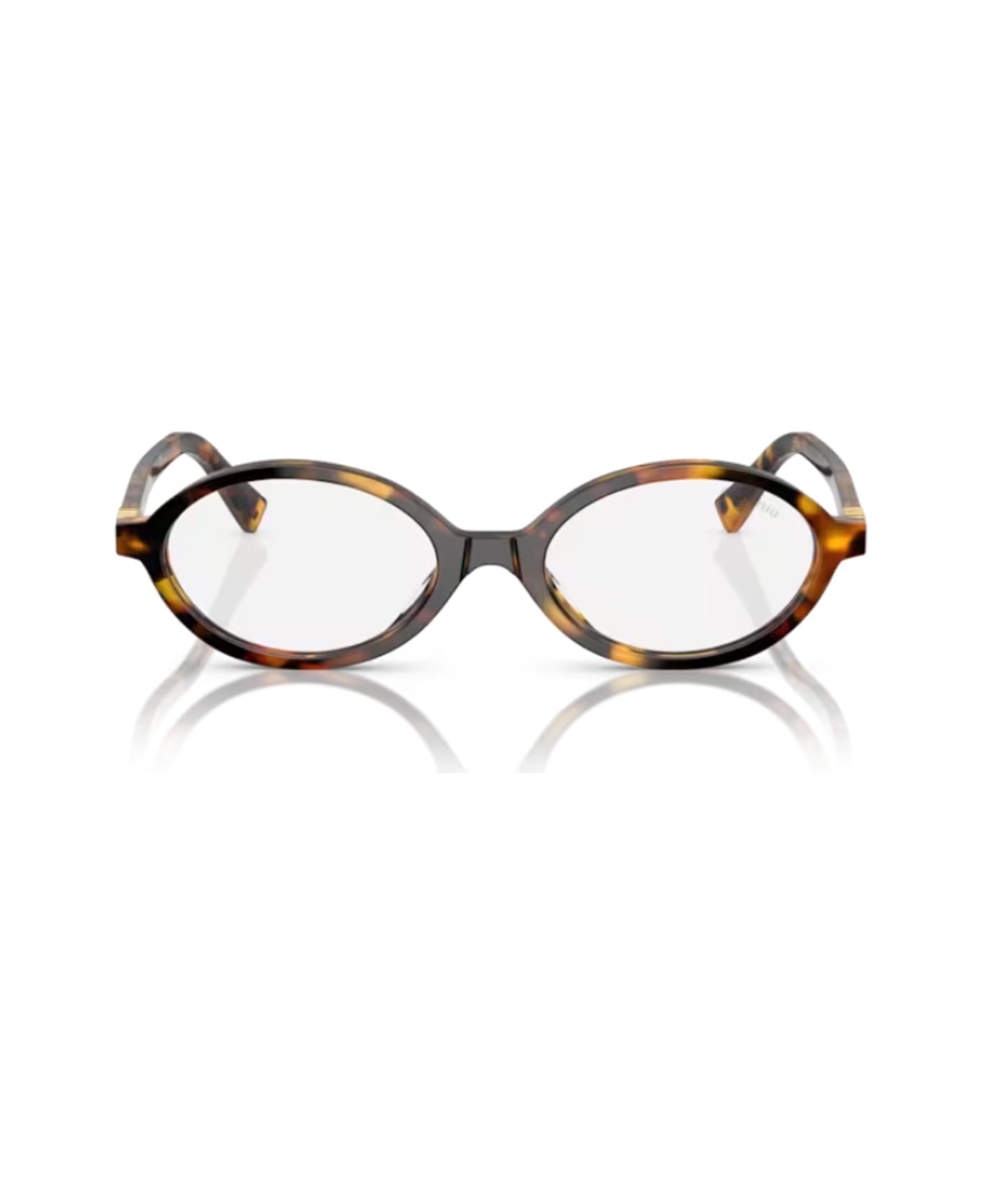 Miu Miu 0mu 04zs Vau08n Havana Miele Glasses - Havana