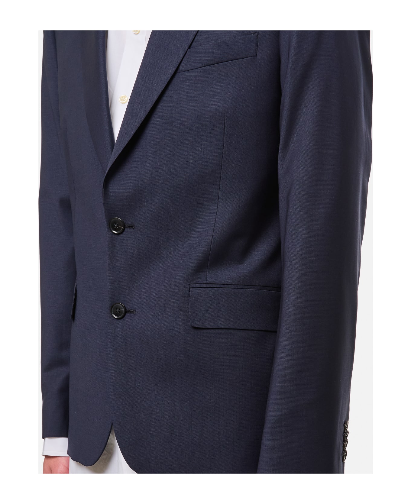 Paul Smith Tailored Fit Jacket - Blue スーツ