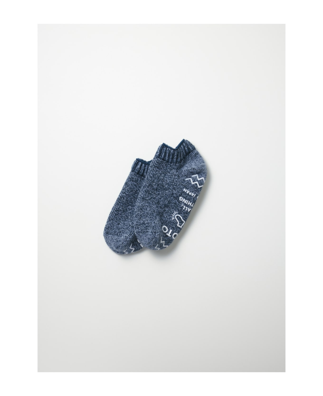 Rototo Pile Lipper - Indigo L.blue 靴下