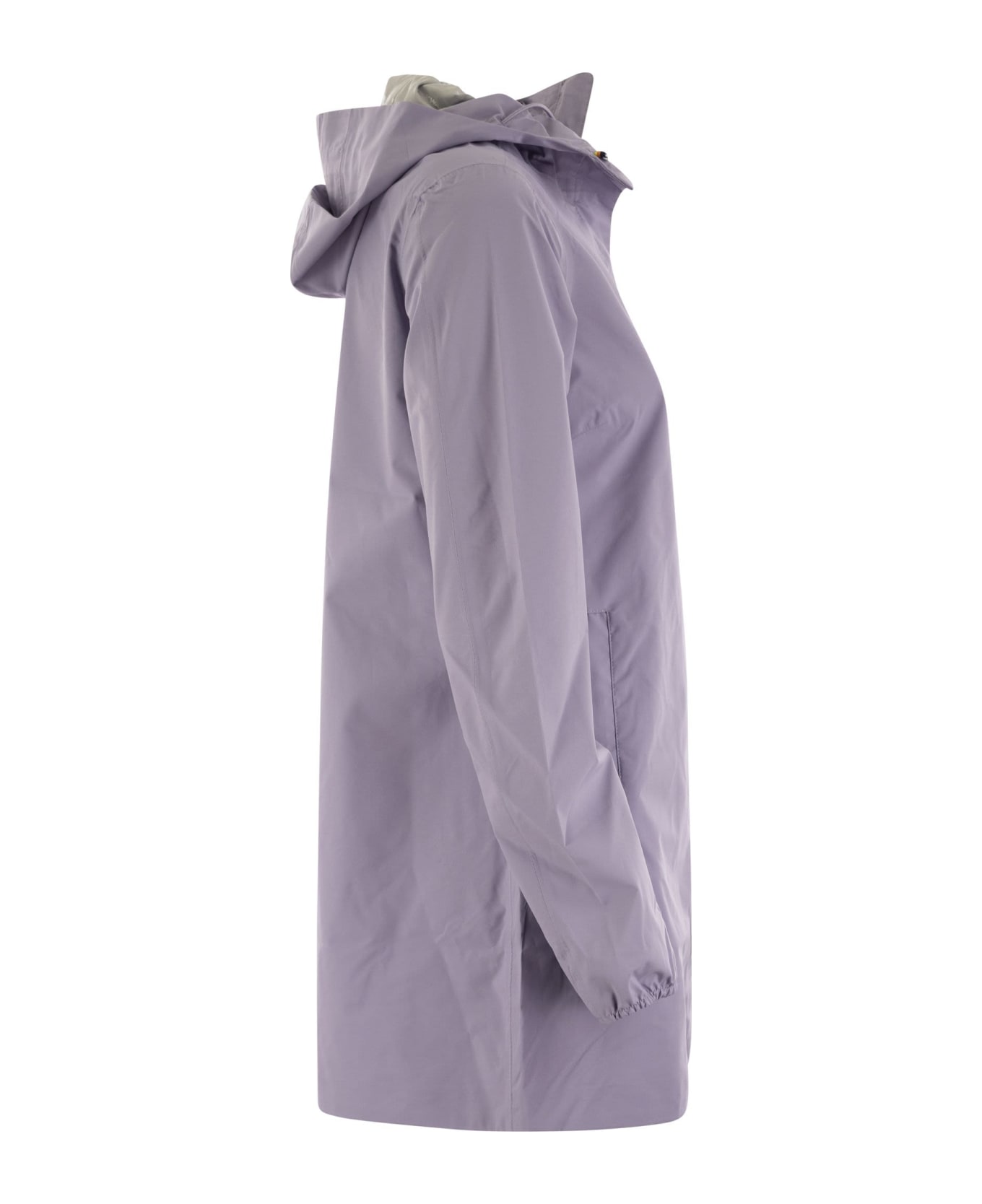 K-Way Sophie Stretch - Hooded Jacket - Lilac コート