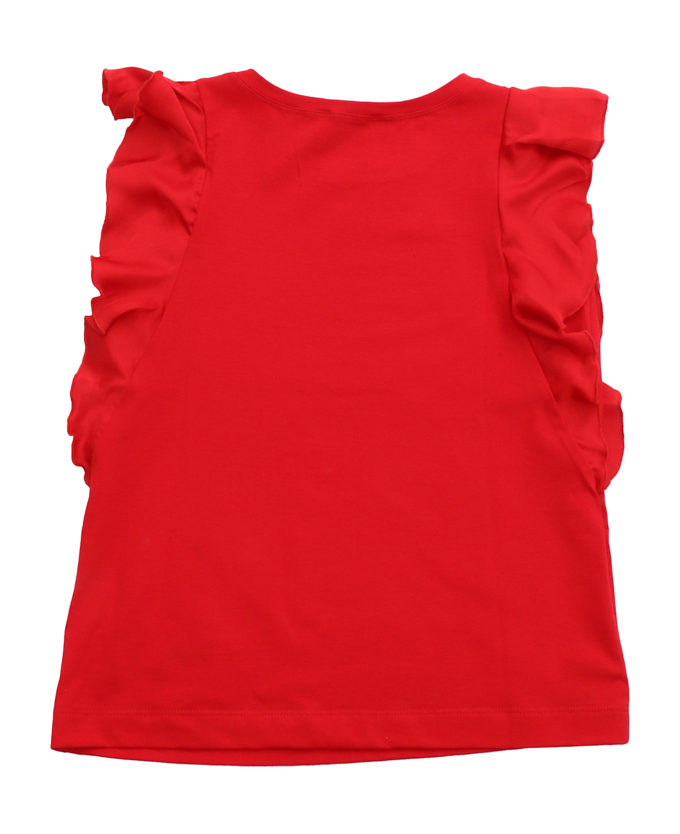 Monnalisa Jersey Top - RED