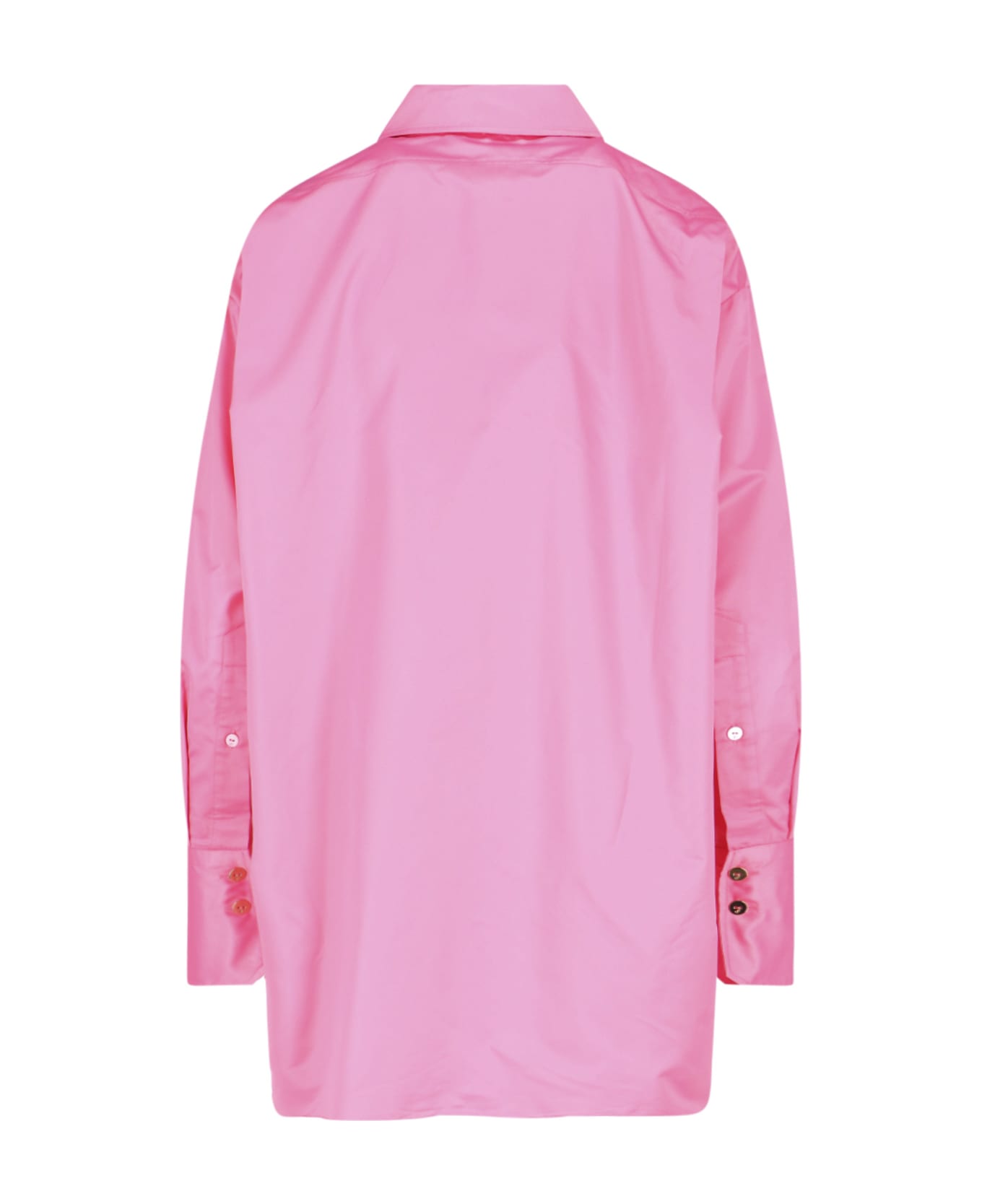 Patou Satin Shirt - Pink