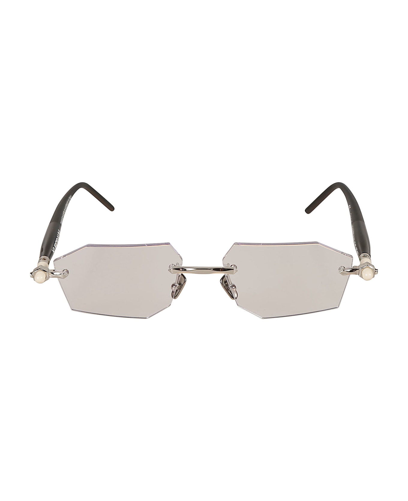 Kuboraum Heptagon Frame Glasses - Black アイウェア