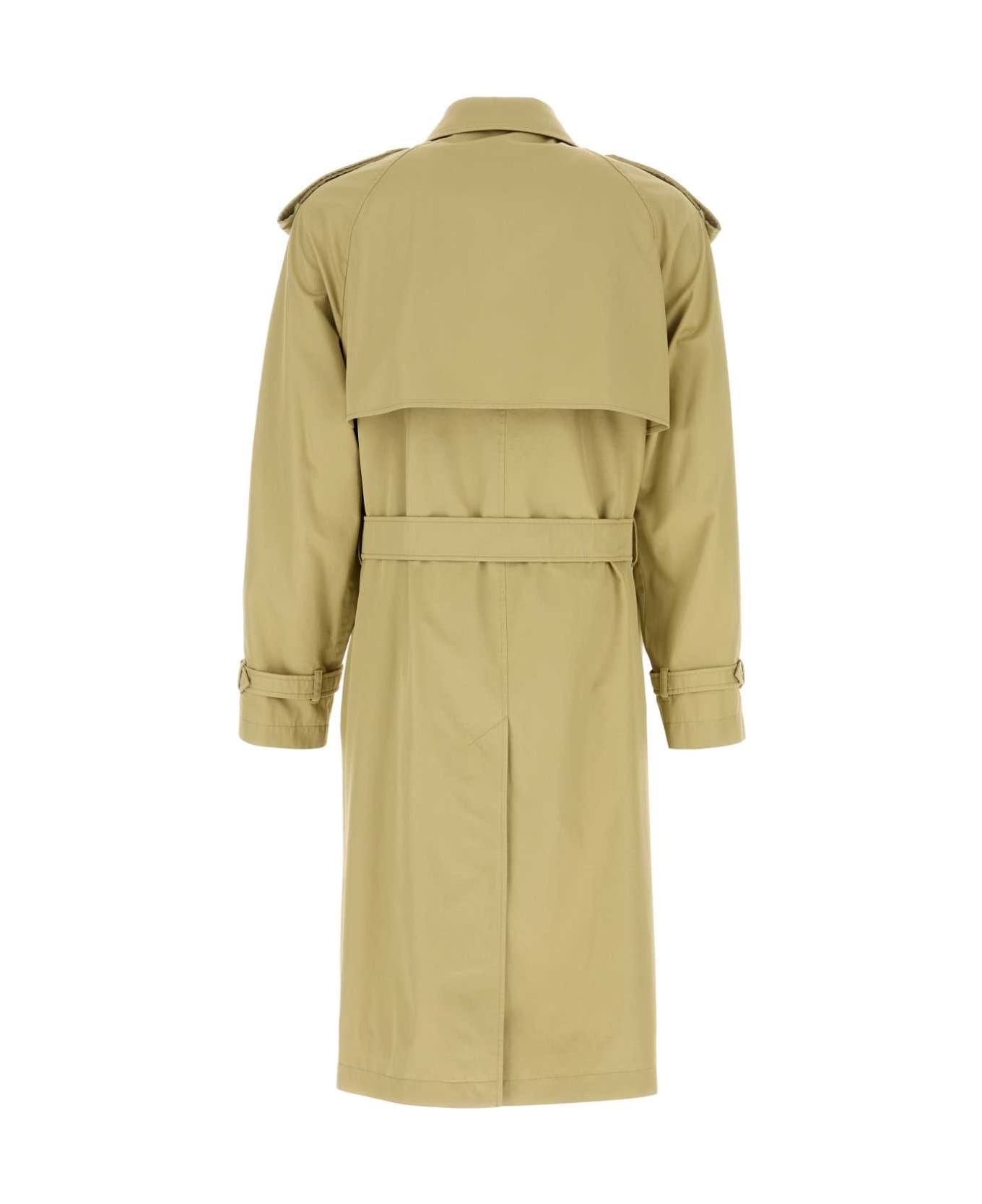 Burberry Medium Cotton Gabardine Trench Coat