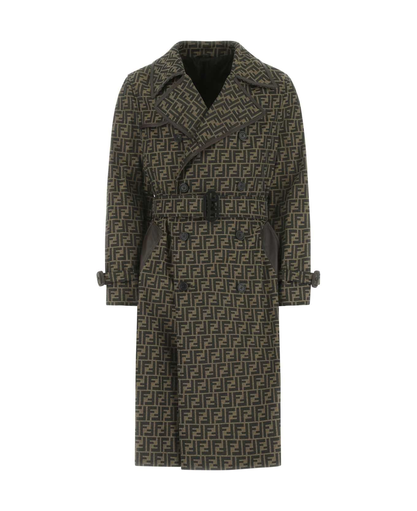 Fendi Embroidered Trench Coat - F1440