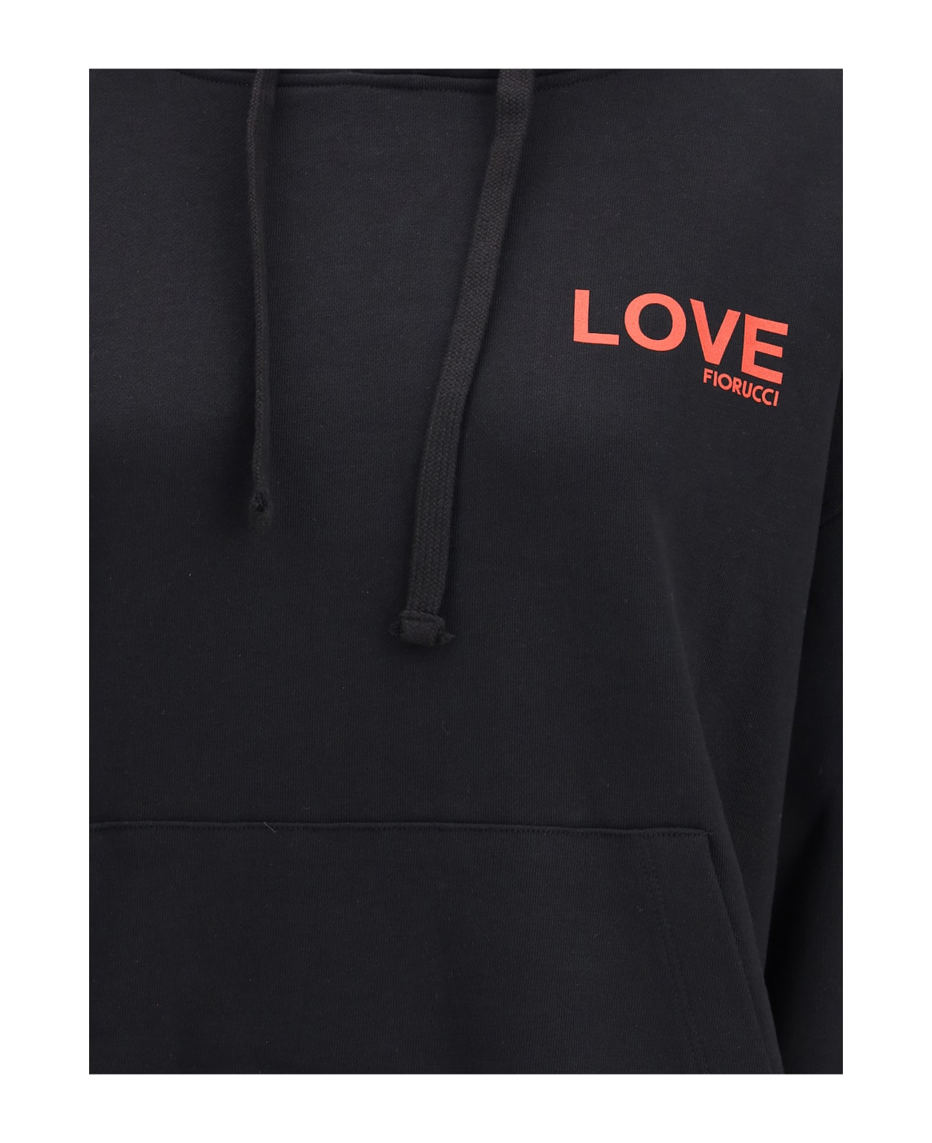 Fiorucci Kissing Angels Love Relaxed Hoodie