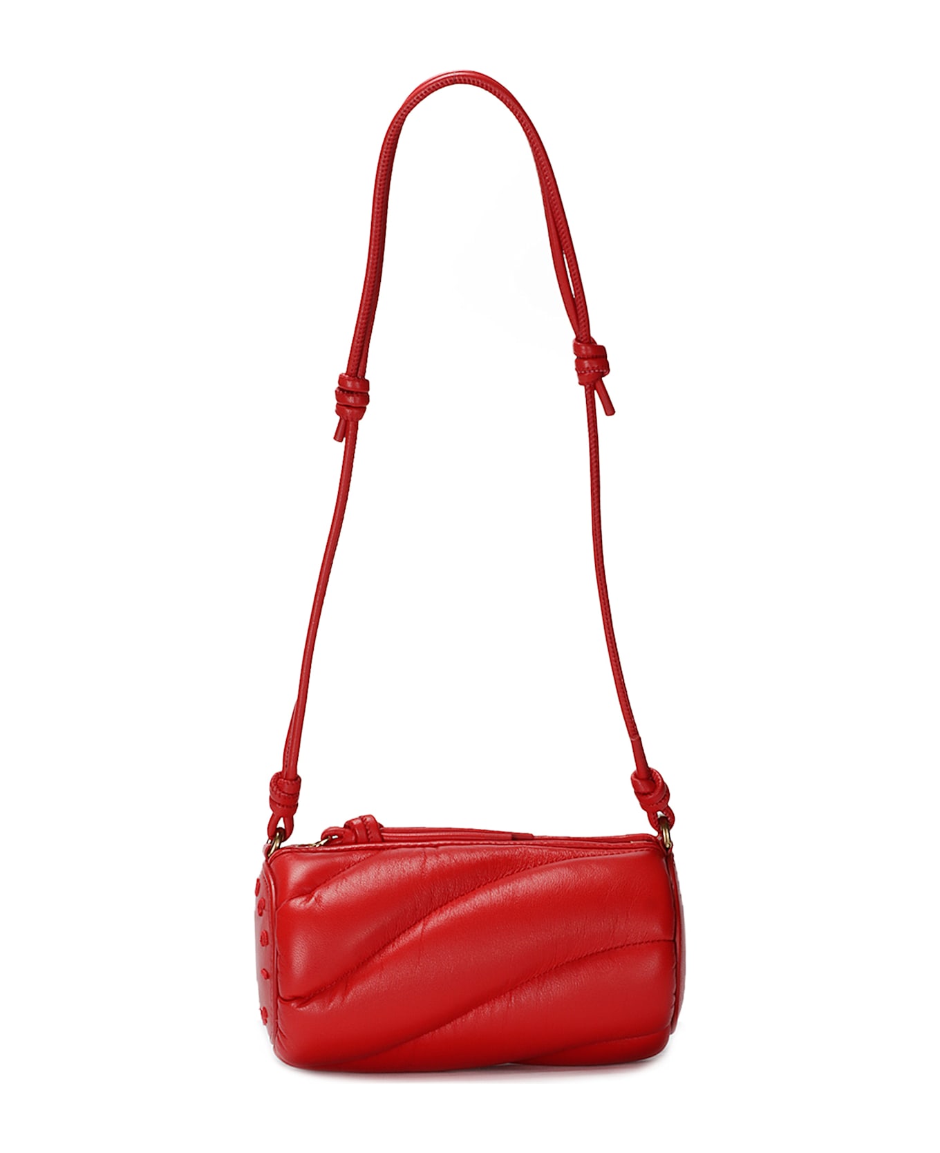 Fiorucci Red Leather Mini Mella Bag - Red