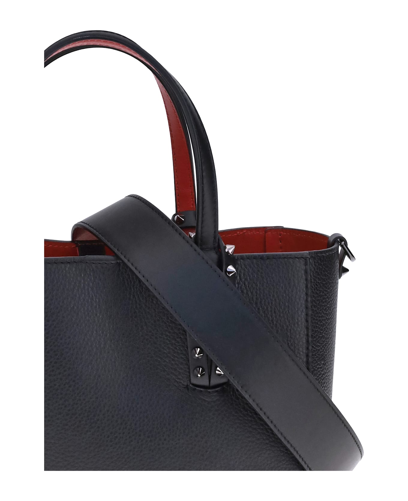 Christian Louboutin Studded Leather Tote Bag