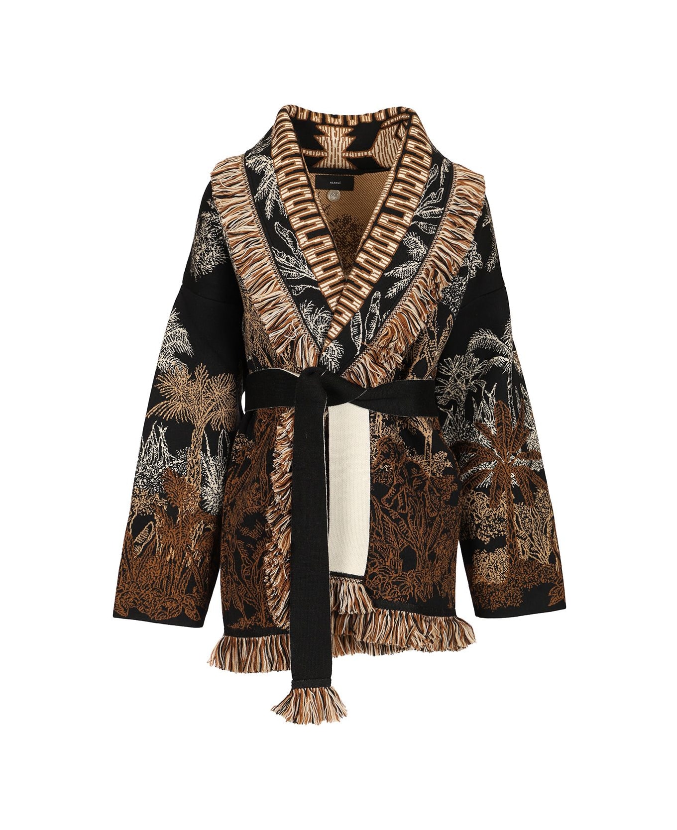 Alanui "jungle Toile De Jouy" Cardigan - Multicolor