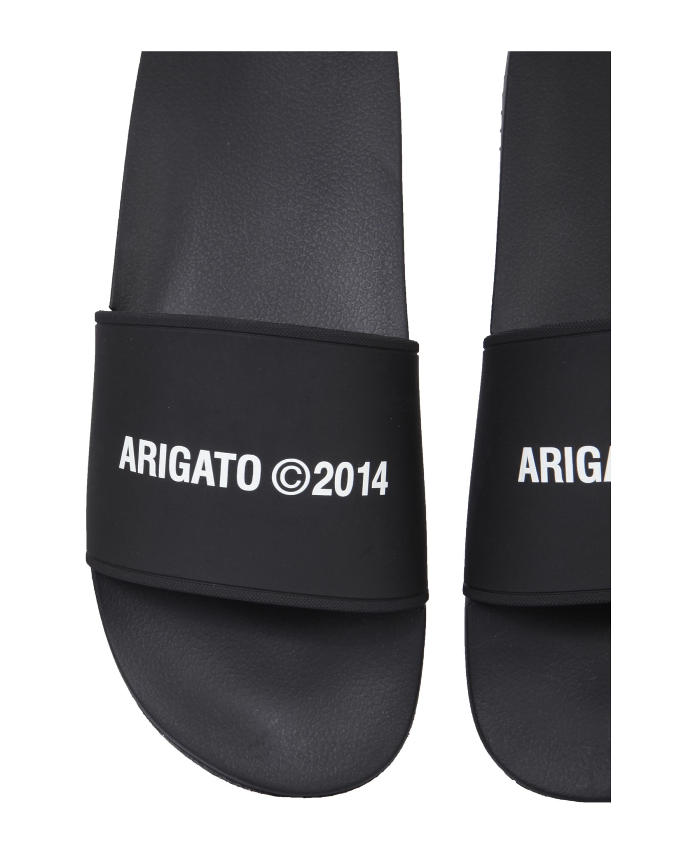 Axel Arigato Rubber Slide Sandals - NERO