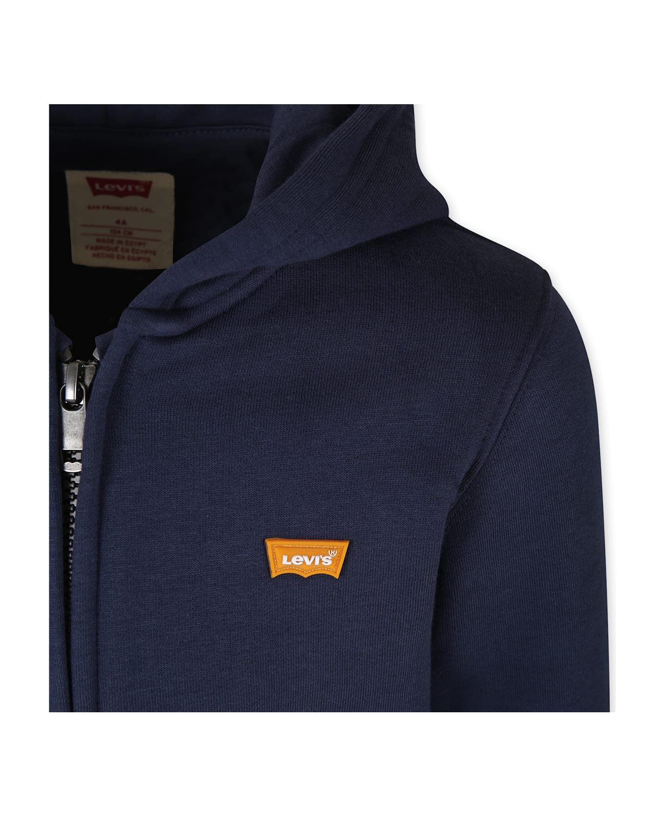 Levi
s Black Sweatshirt For Boy With Logo - Blue