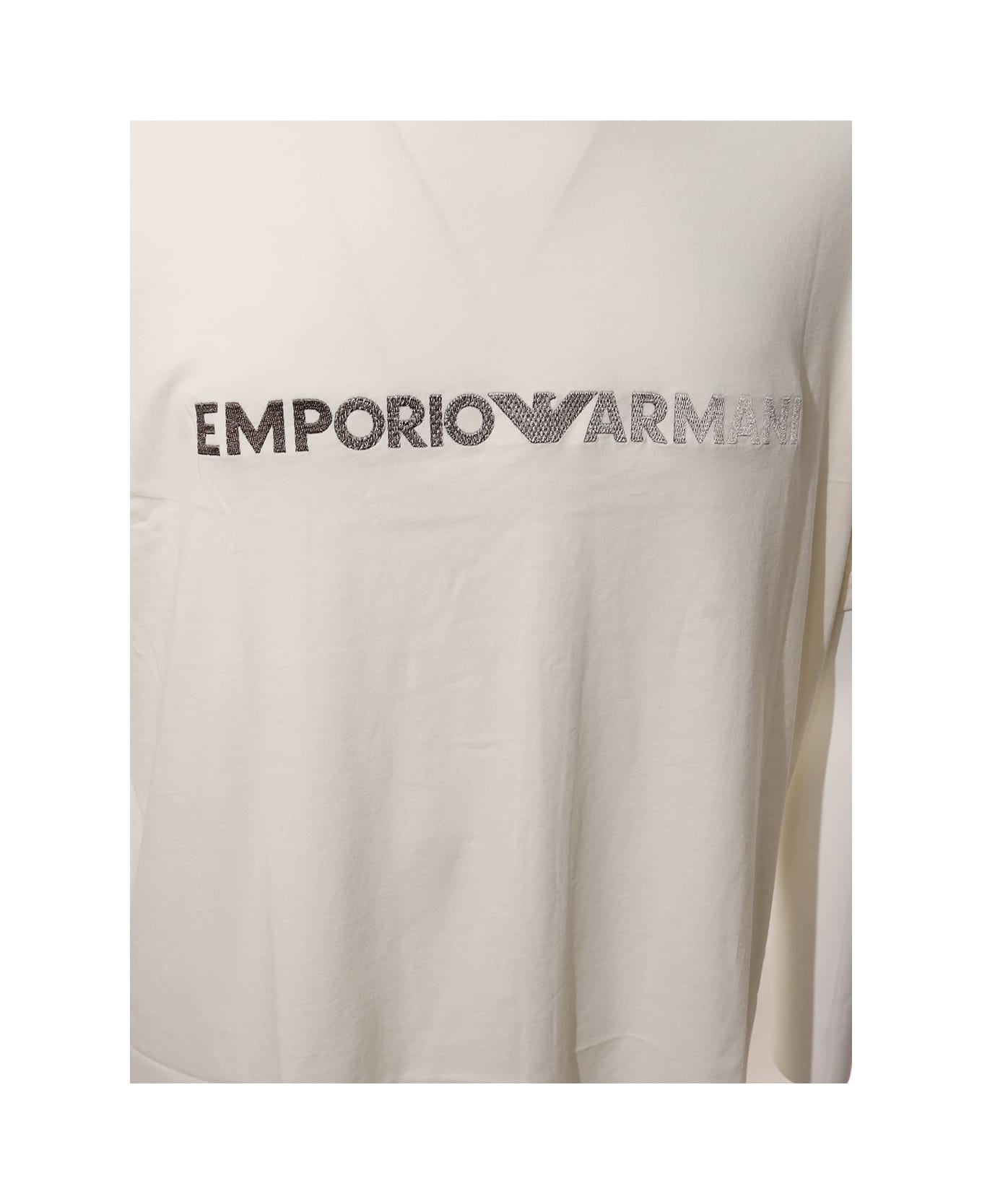 Emporio Armani T-shirt Emporio Armani - Beige