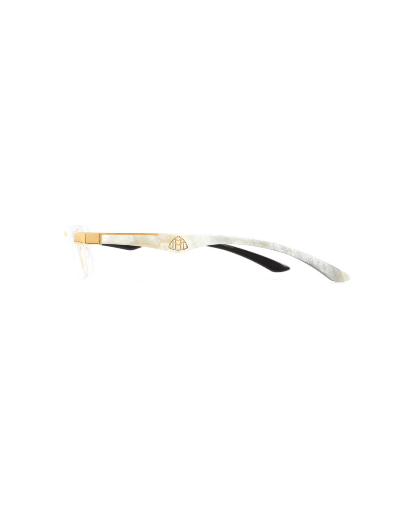 MAYBACH Eyewear The Artist Iiiwhite Marble/gold/black - White Marble/Gold/Black  
