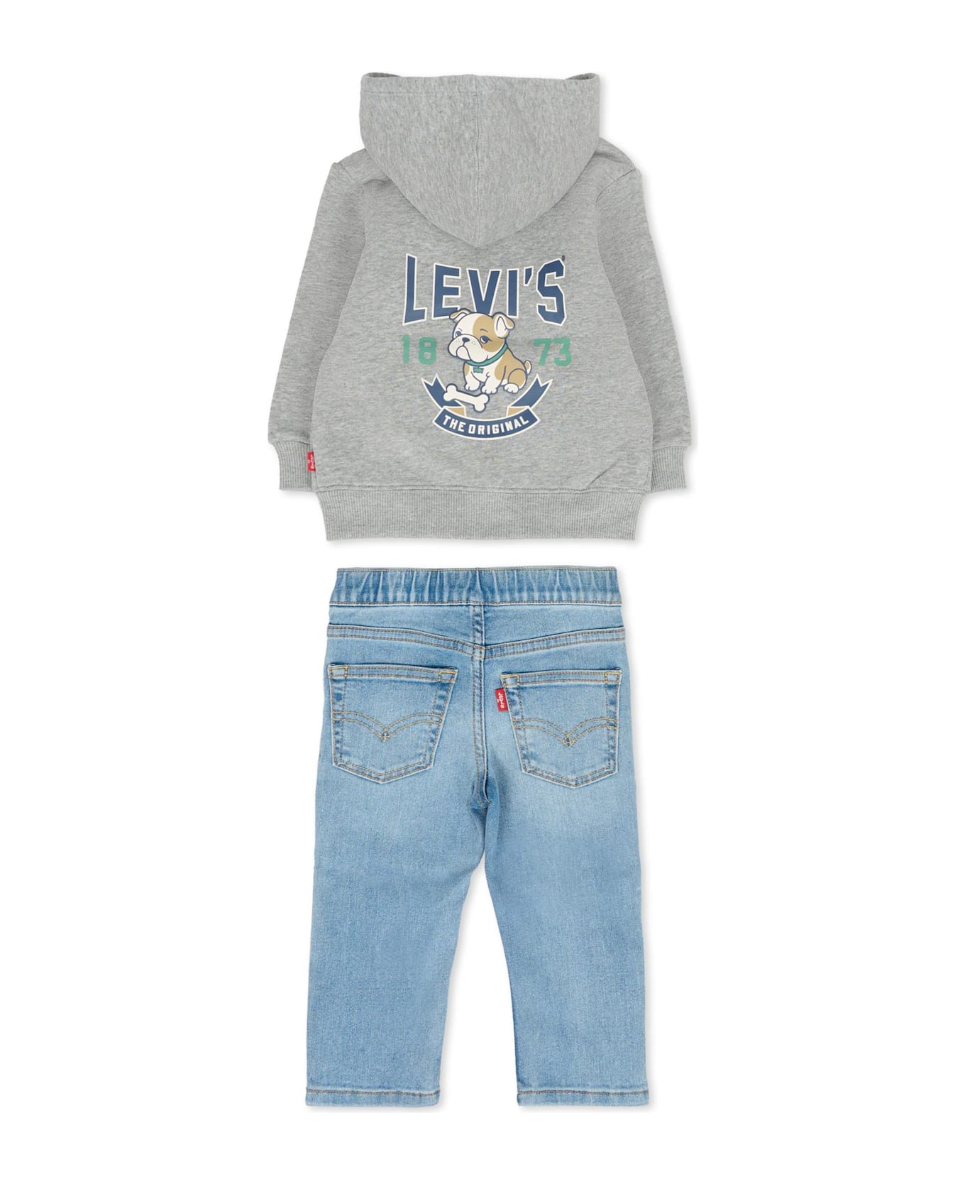 Levi's Green Suit For Baby Boy With Logo - Green