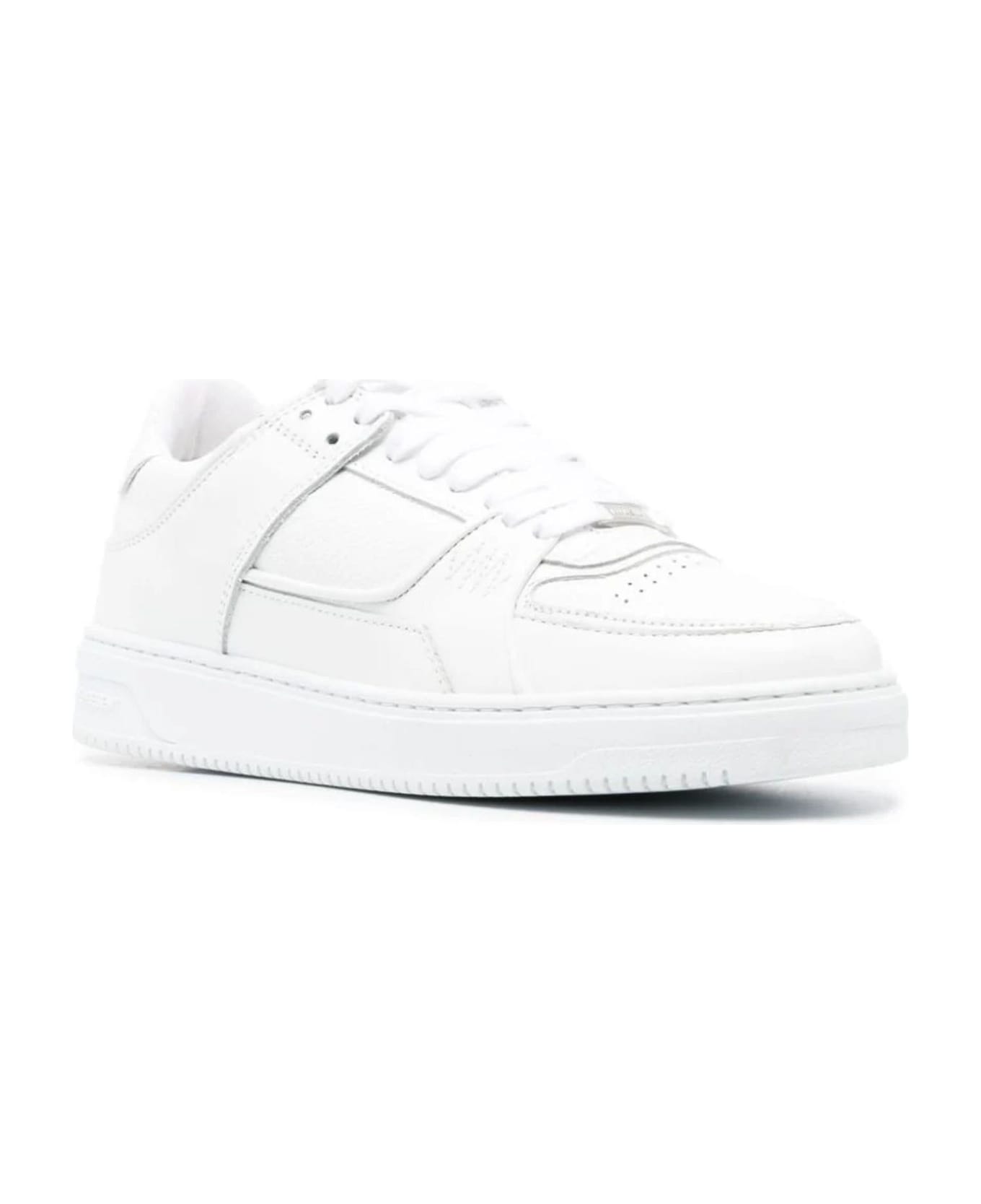 REPRESENT White Calf Leather Apex Sneakers Sneakers - FLAT WHITE