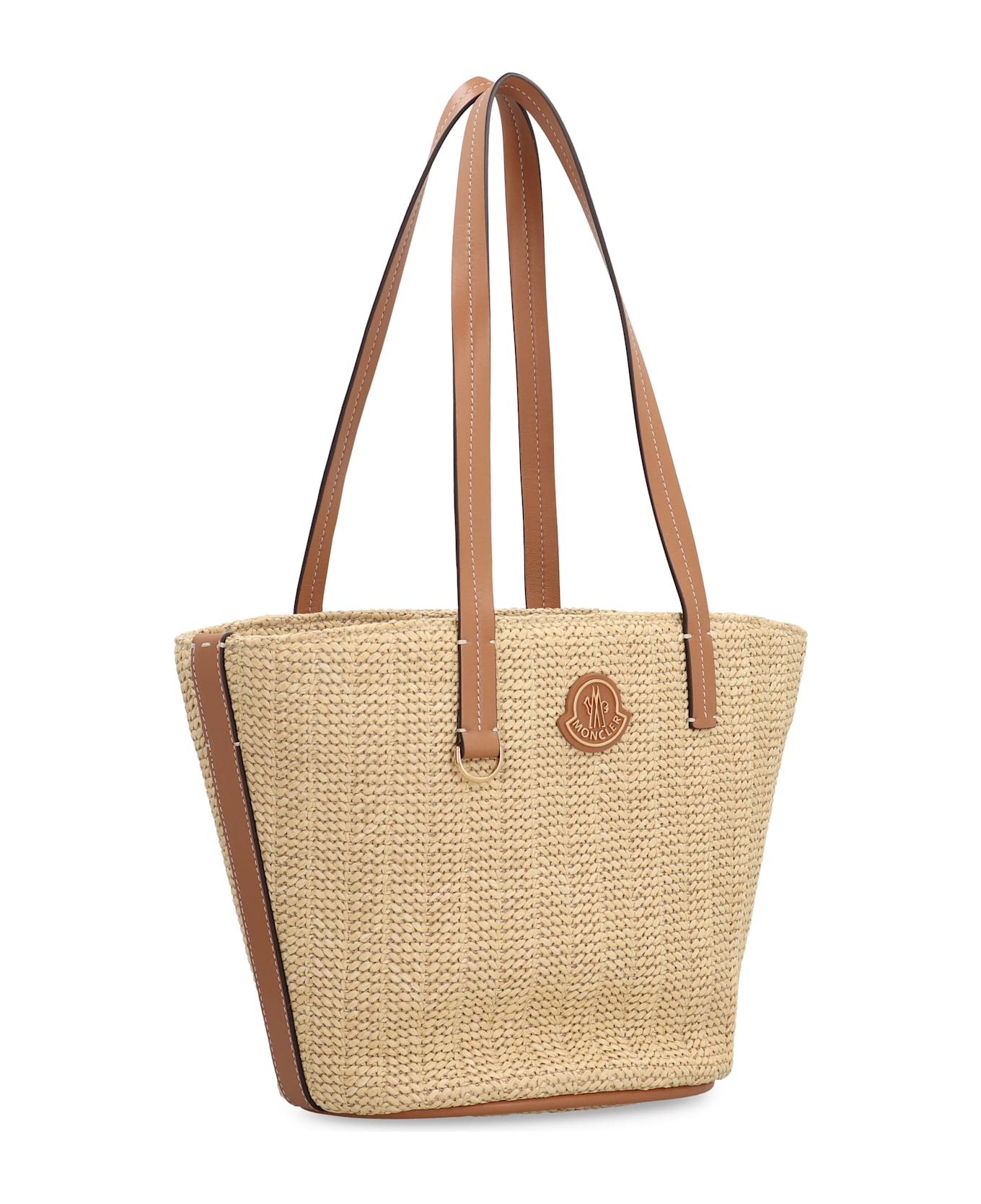 Moncler Hubba Raffia Tote Bag | italist Moncler Hubba Raffia Tote Bag | italist