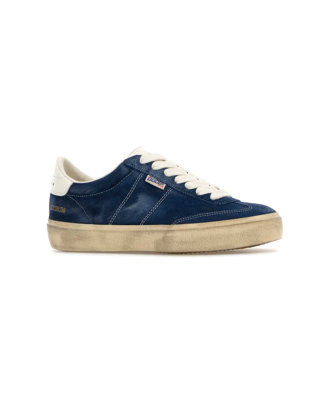 Golden Goose Blue Suede Soul Star Sneakers - BLUEMILK