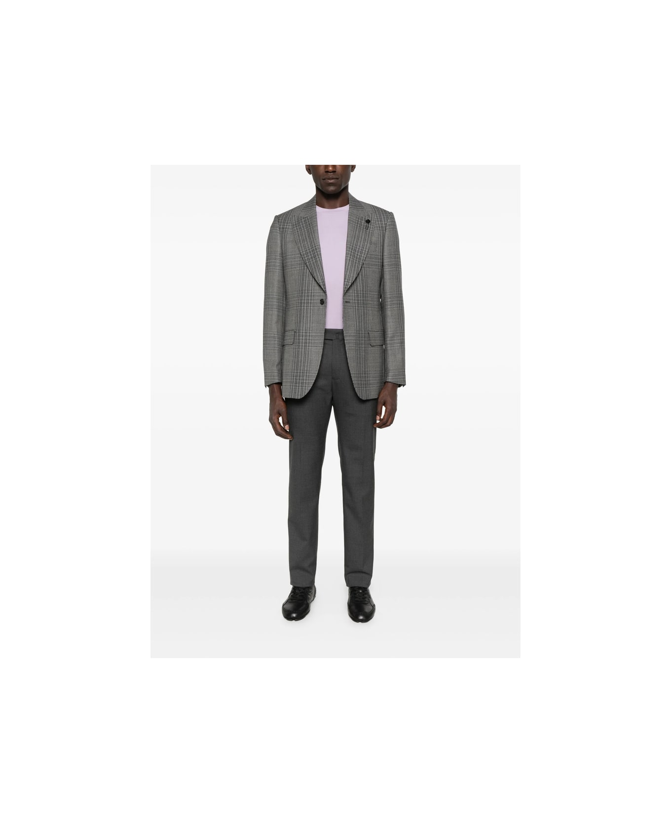 Lardini Jacket - GREY/BLACK