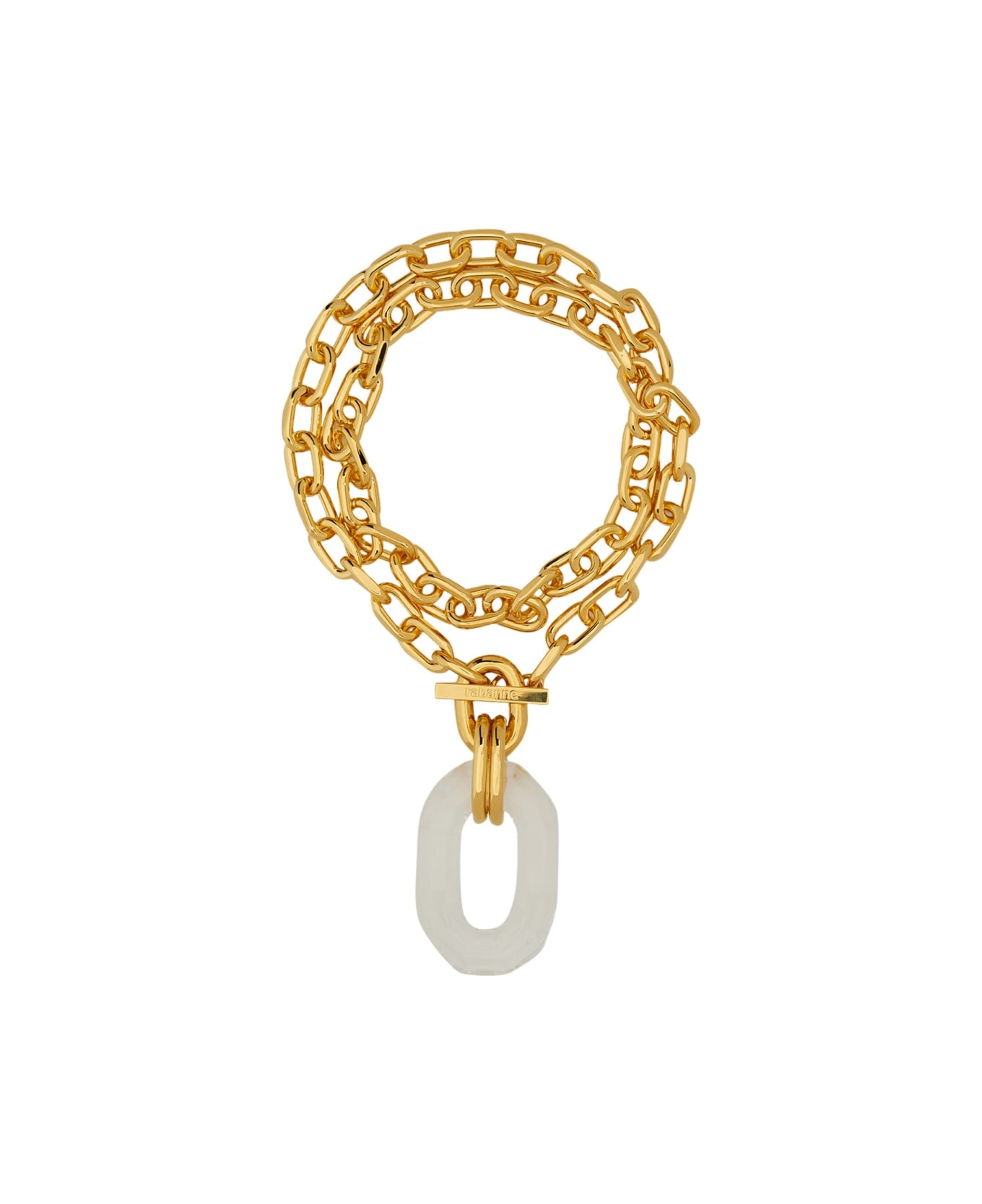 Paco Rabanne Necklace With Chain - GOLD