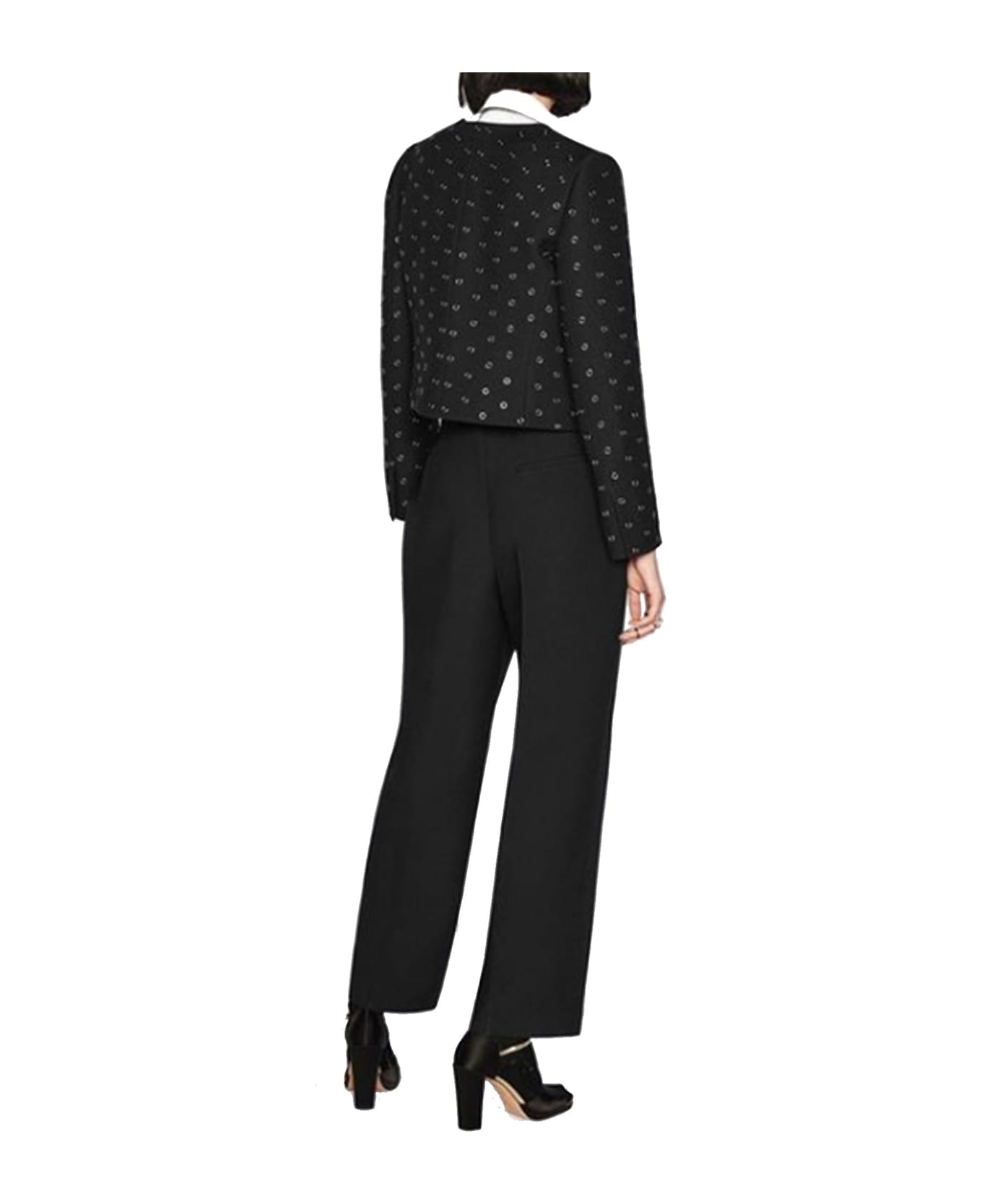 Dior Wool And Silk Pants - Black