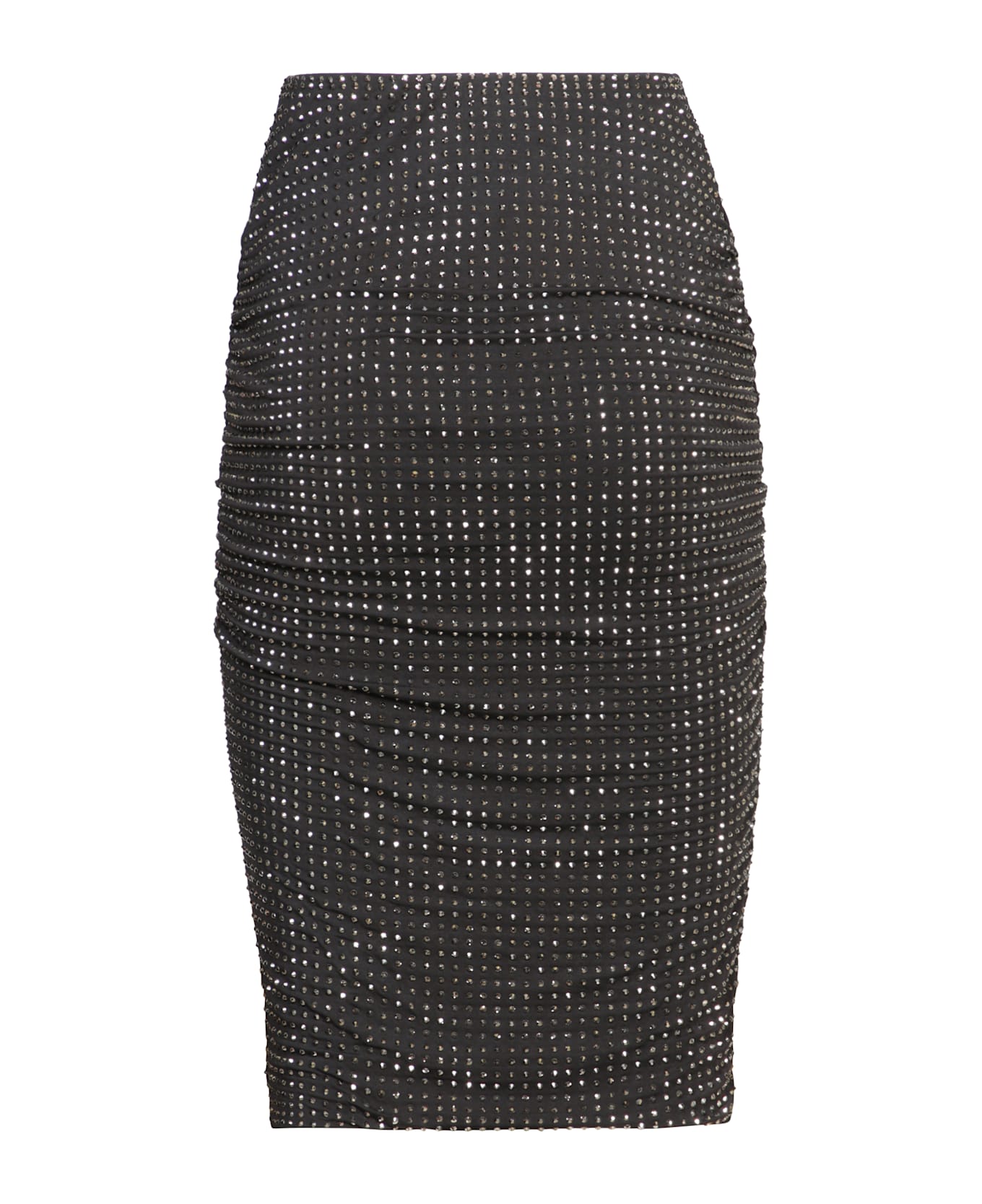 [定休日以外毎日出荷中] Pinko Full Rhinestone Black Skirt | italist ブースター・導入液