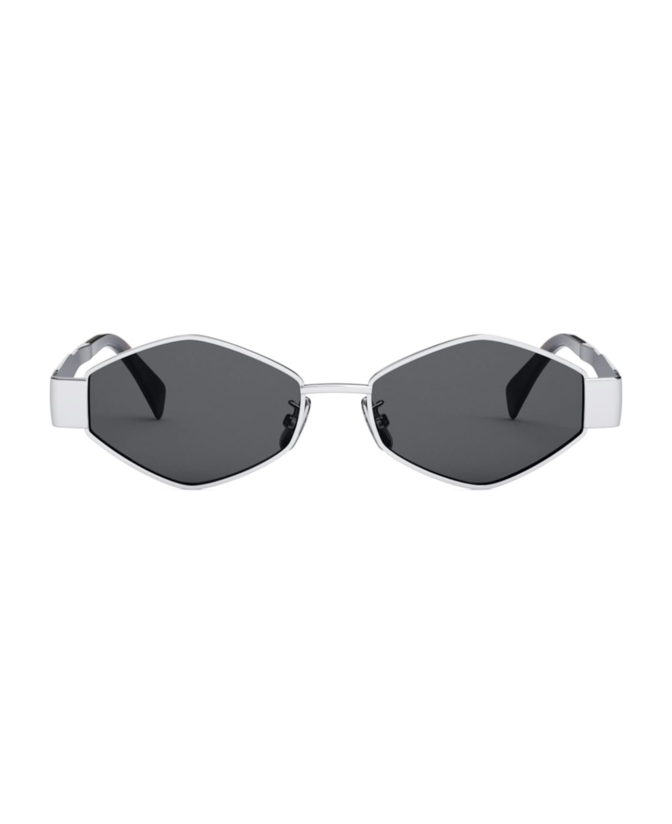 Celine Metal Triomphe Cl40254u - Silver Sunglasses - Silver