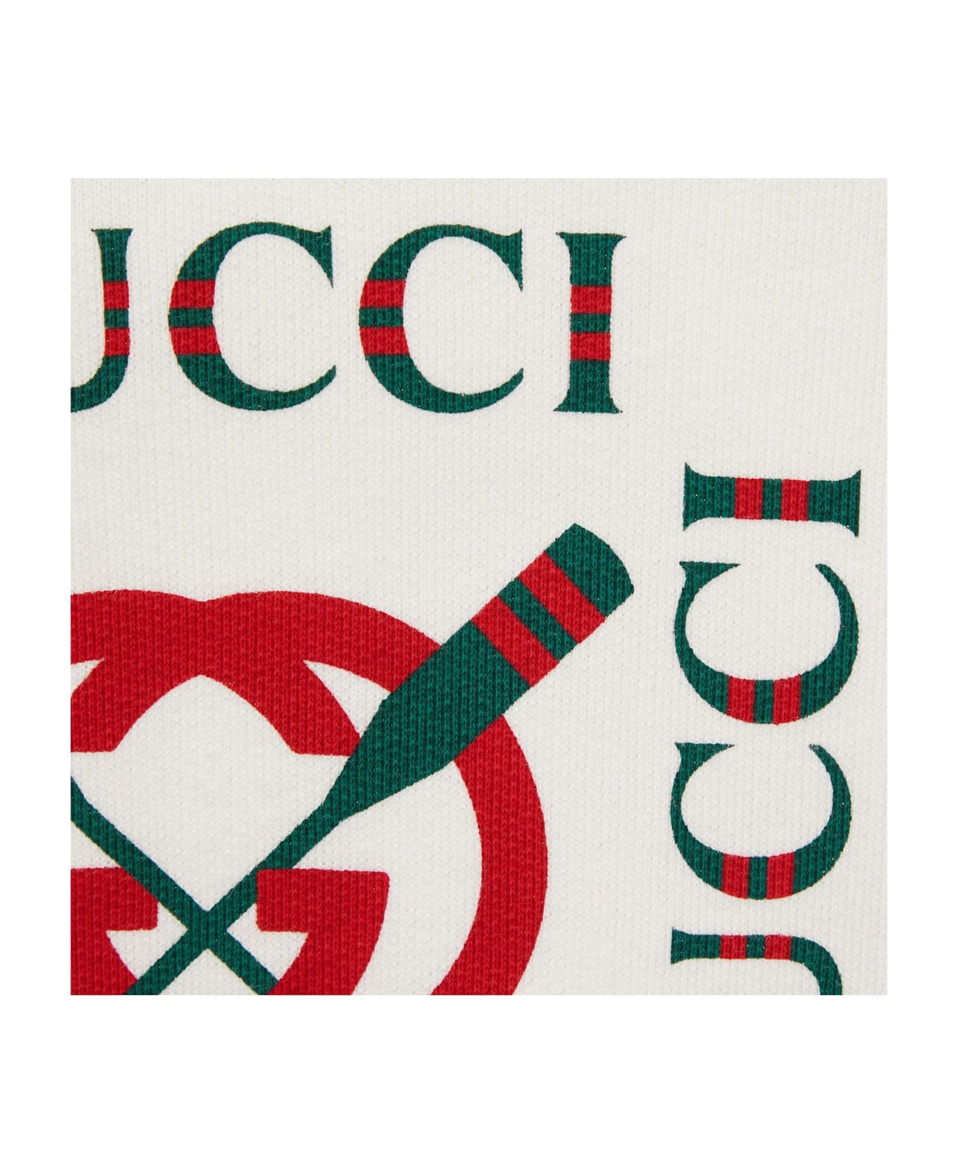 Gucci Kids Sweaters White - White