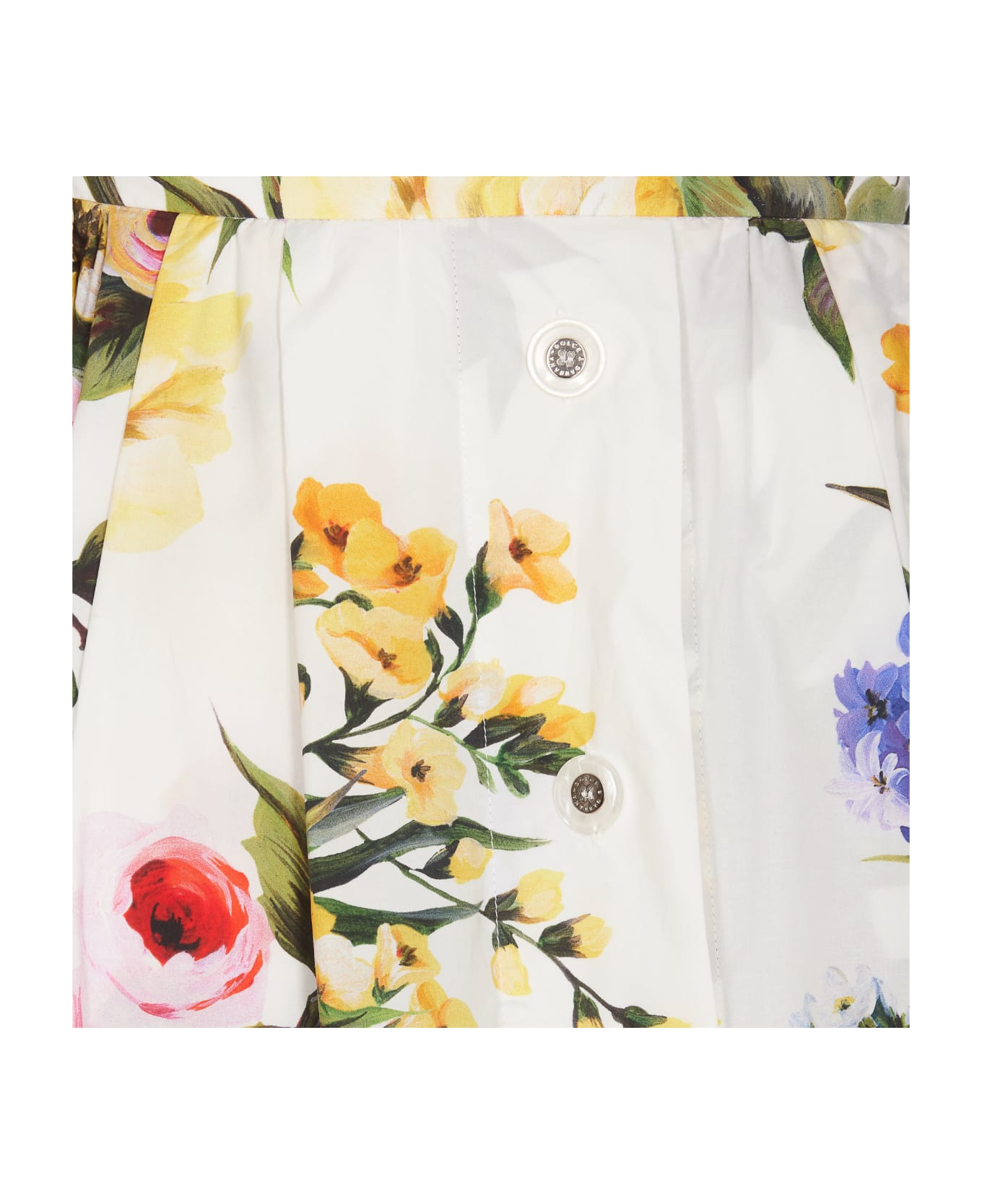 Dolce & Gabbana Garden Print Skirt