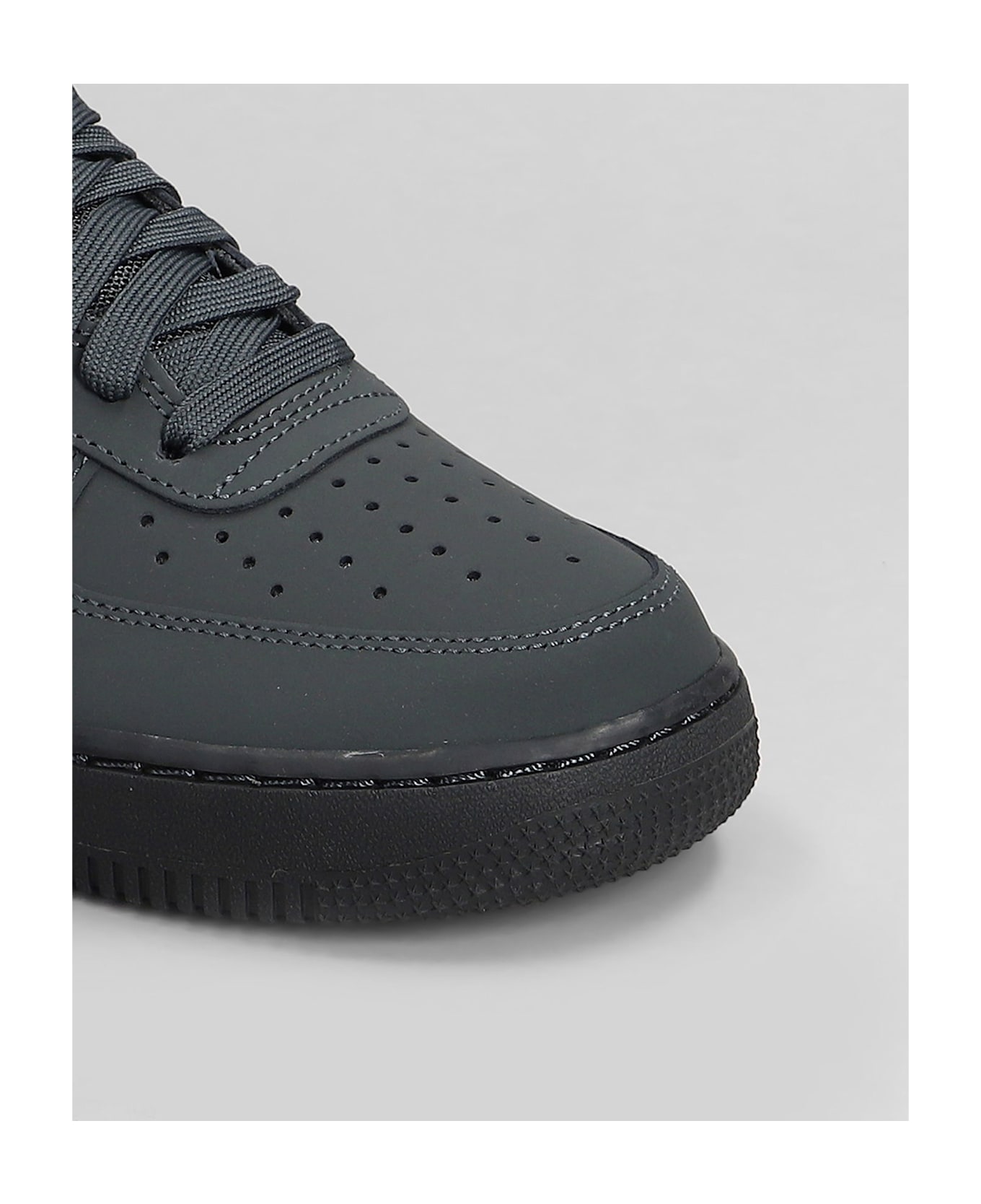 Nike Air Force 1 07 Sneakers In Grey Rubber/plasic - grey