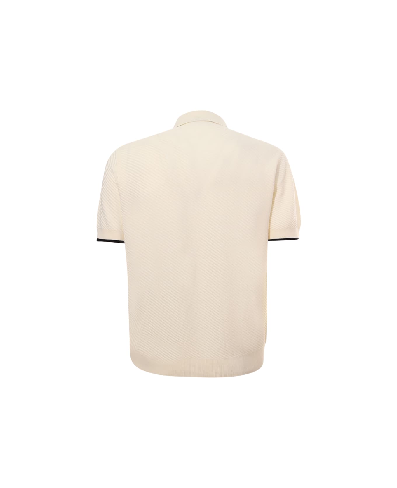 Emporio Armani Polo Shirt - Cream