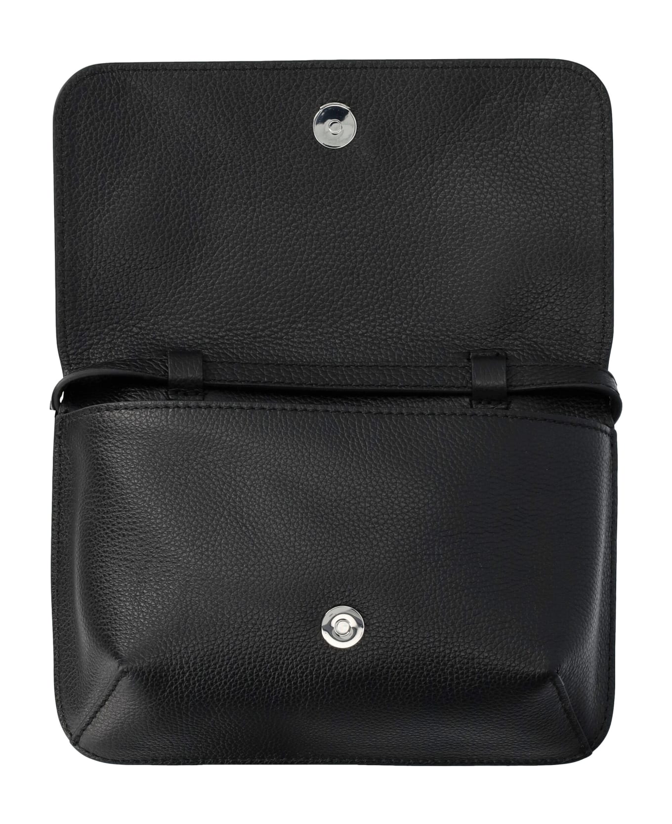 Marni Mending Shoulder Bag - BLACK