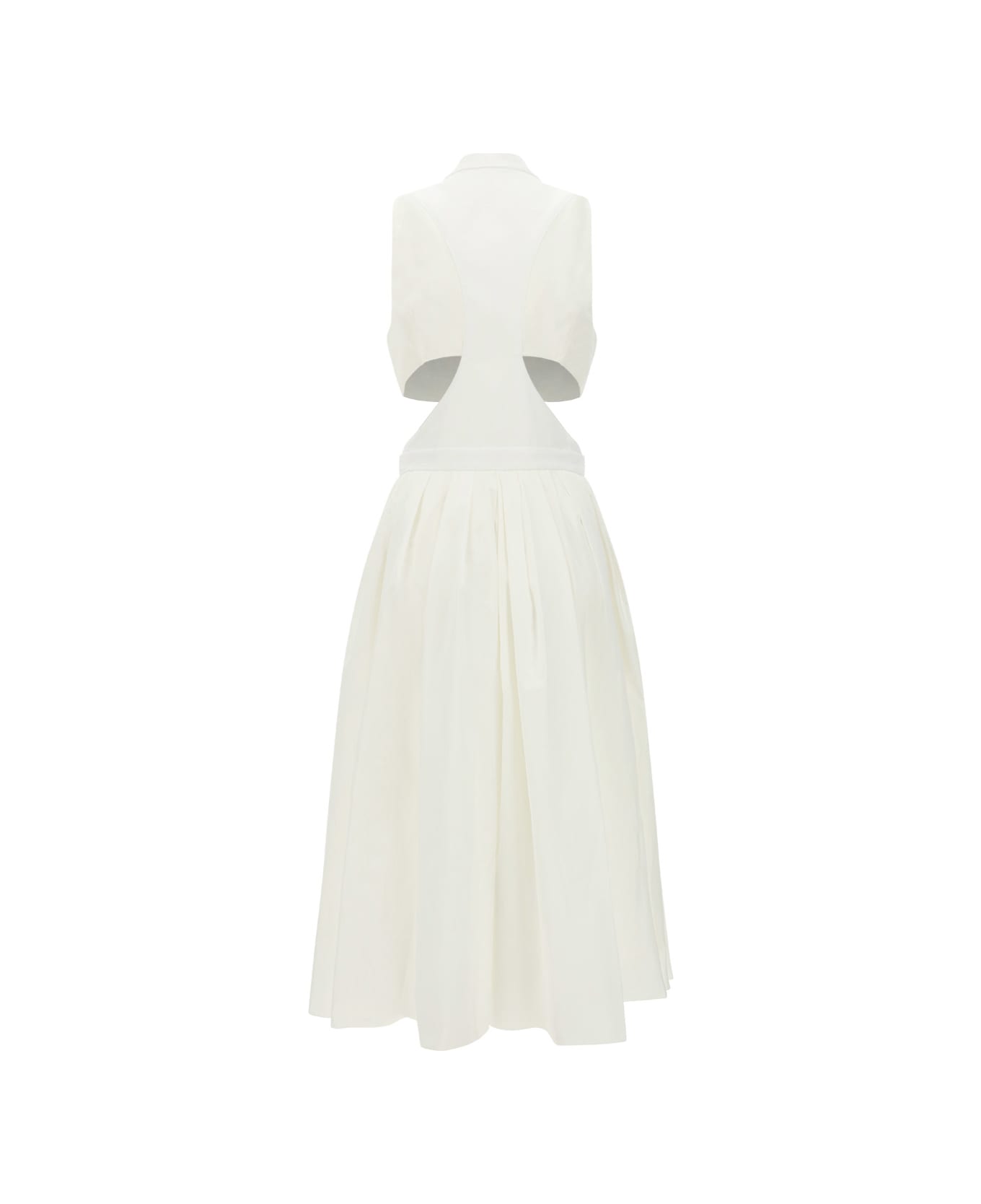 Alexander McQueen Day Dress - Bianco ワンピース＆ドレス