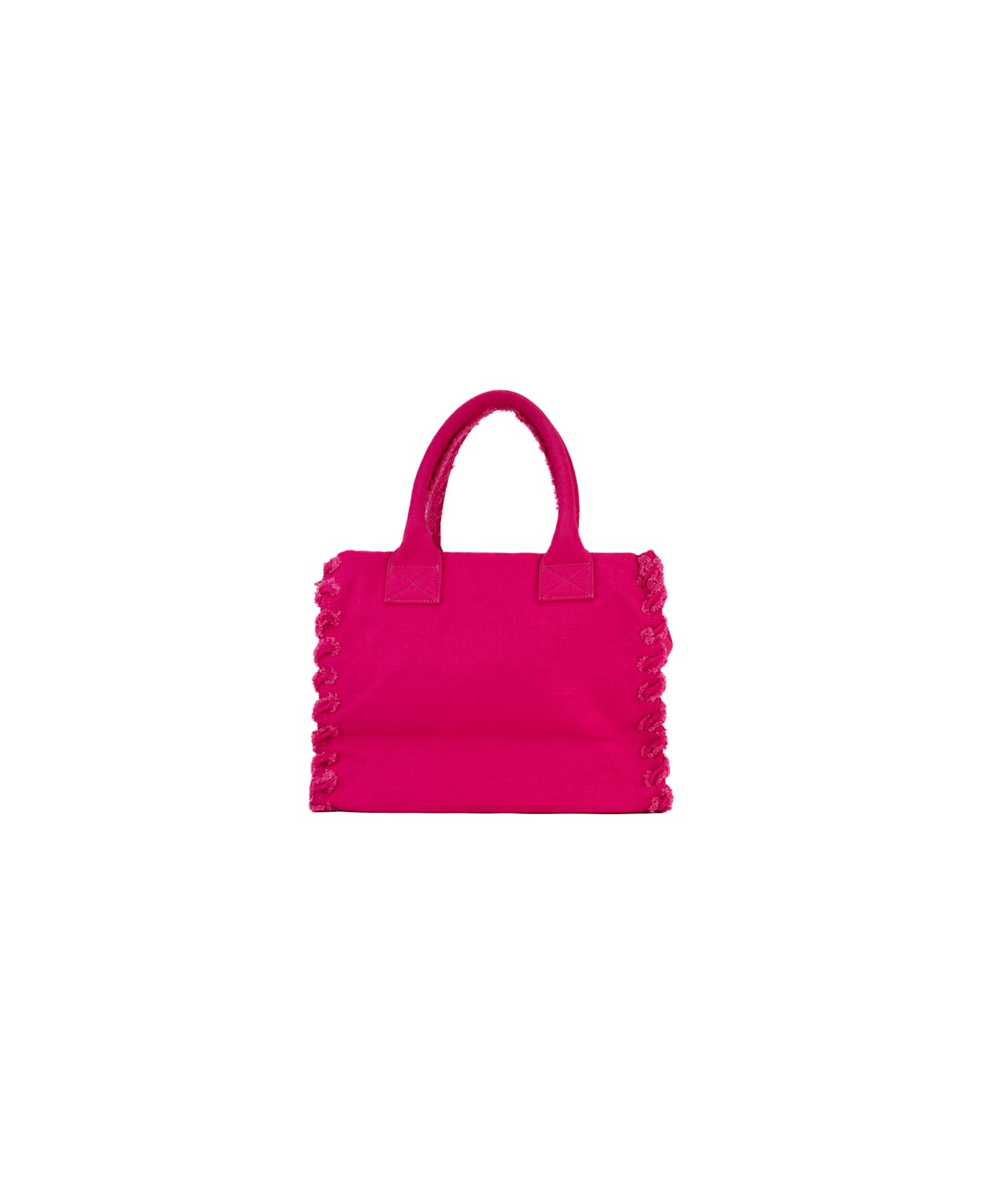 Pinko Canvas Beach Shopper - Pink