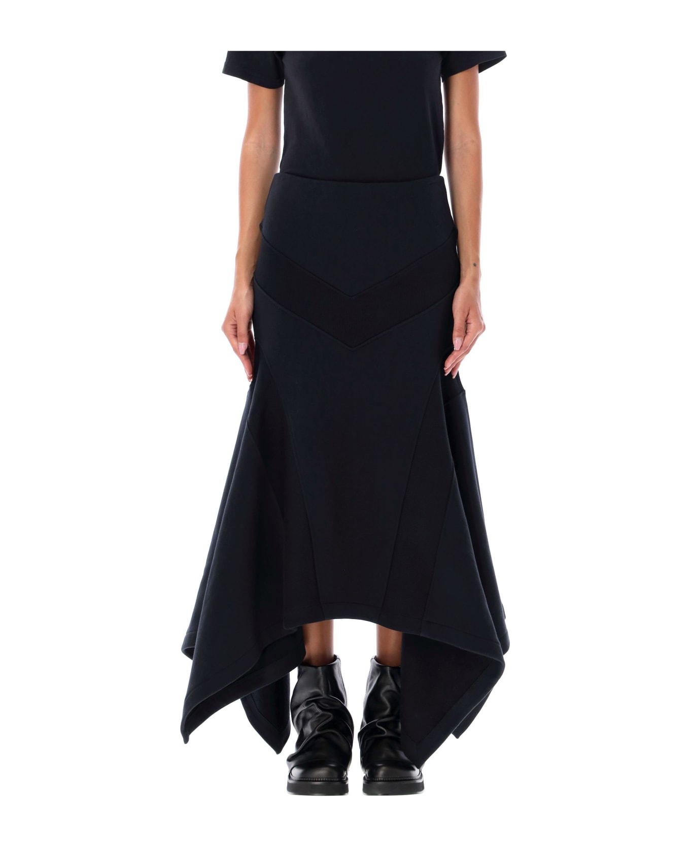 スカート THE ATTICO FW24 Asymmetrical long skirt (247WCS254JF03 183) The Attico Asymmetrical Long Skirt | italist