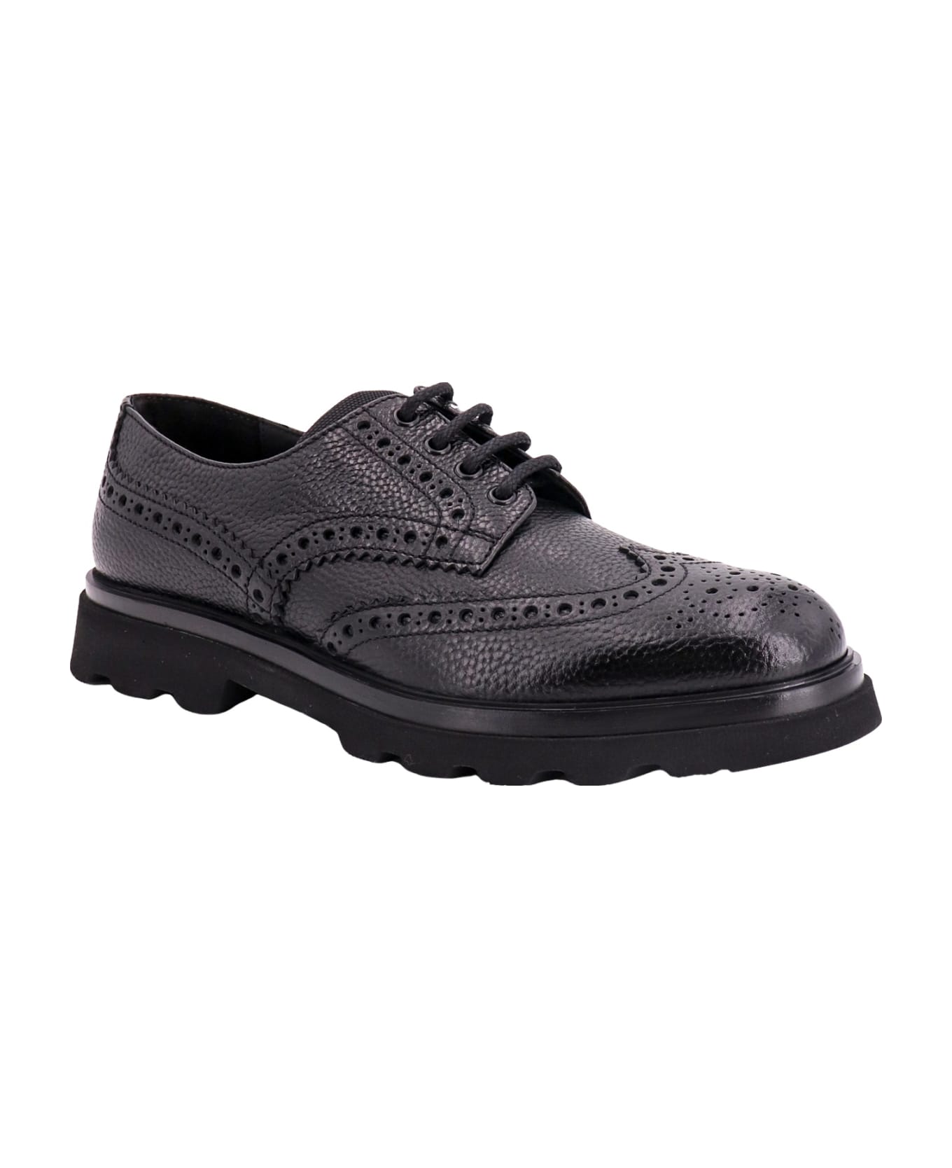 Doucal's Lace-up Shoe - Nero