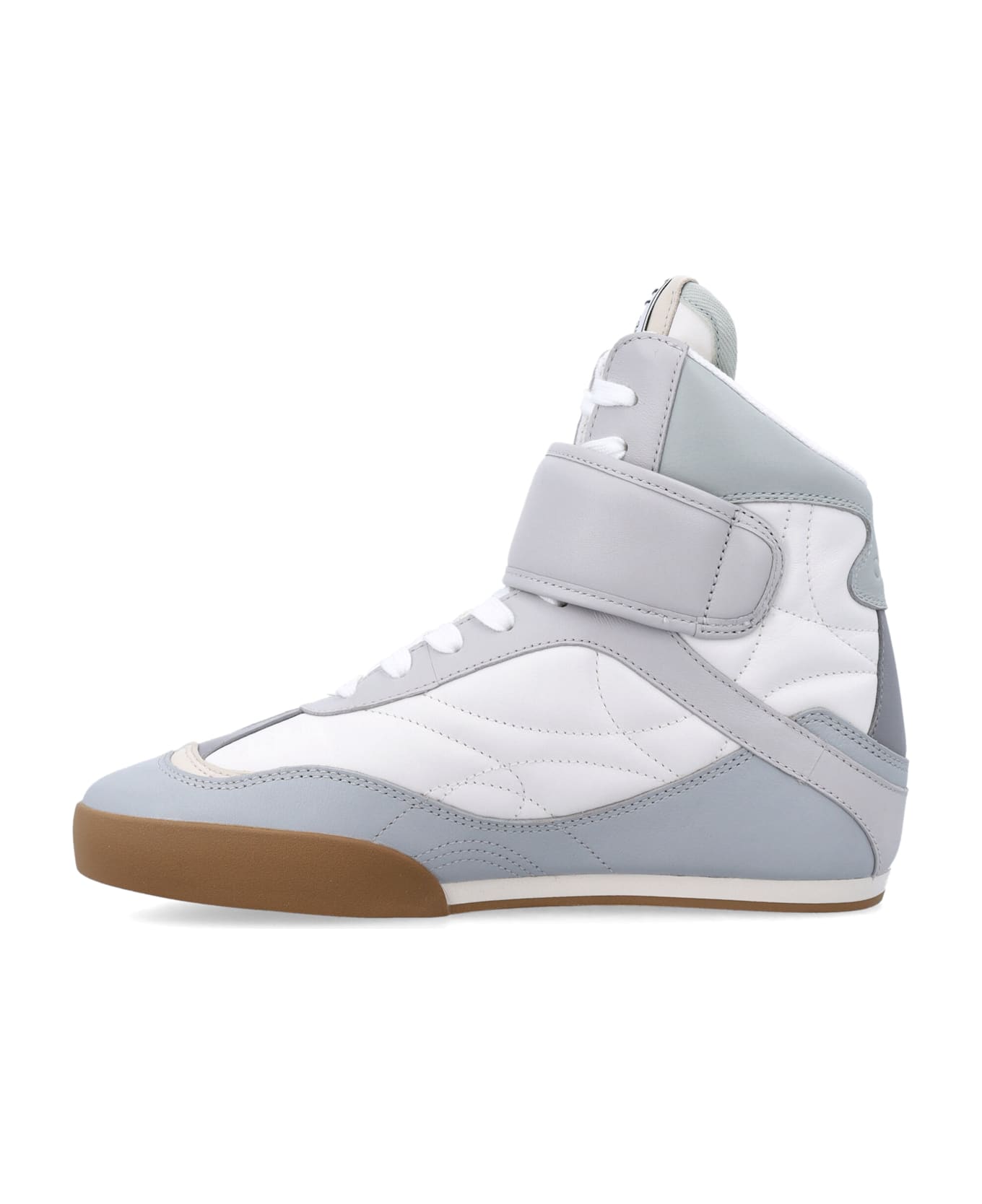 Chloé Kick High-top Woman
s Sneaker - PASTEL BLUE