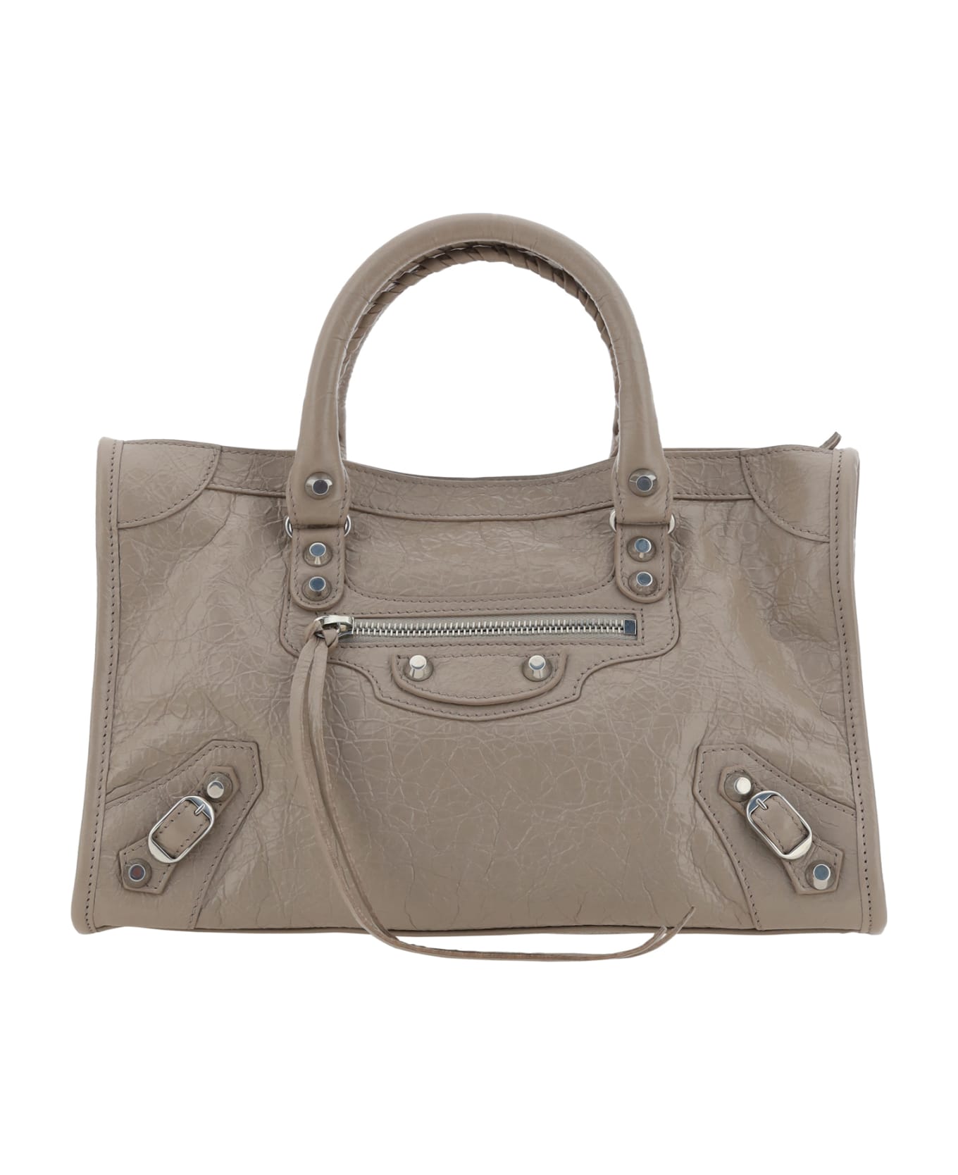 Balenciaga Small Le City Handbag - Stone Beige